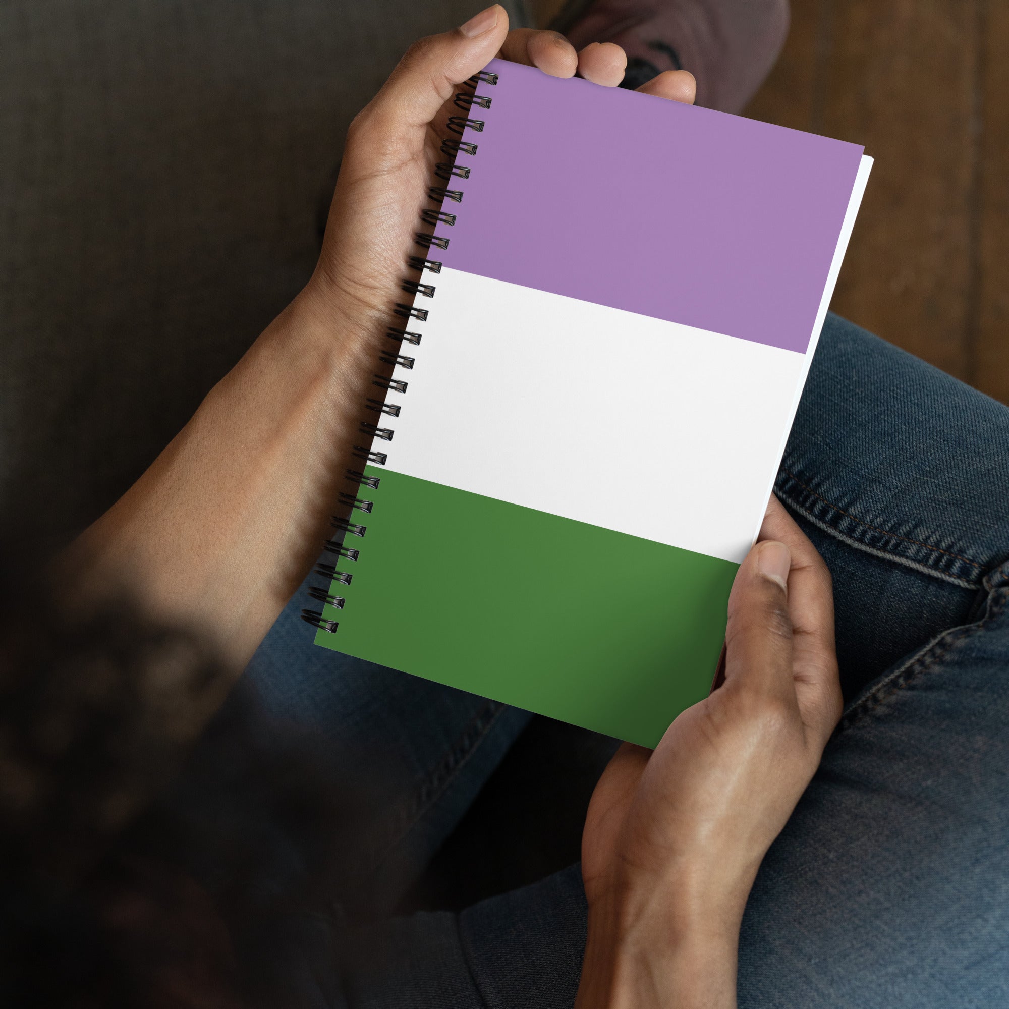 Spiral notebook Genderqueer