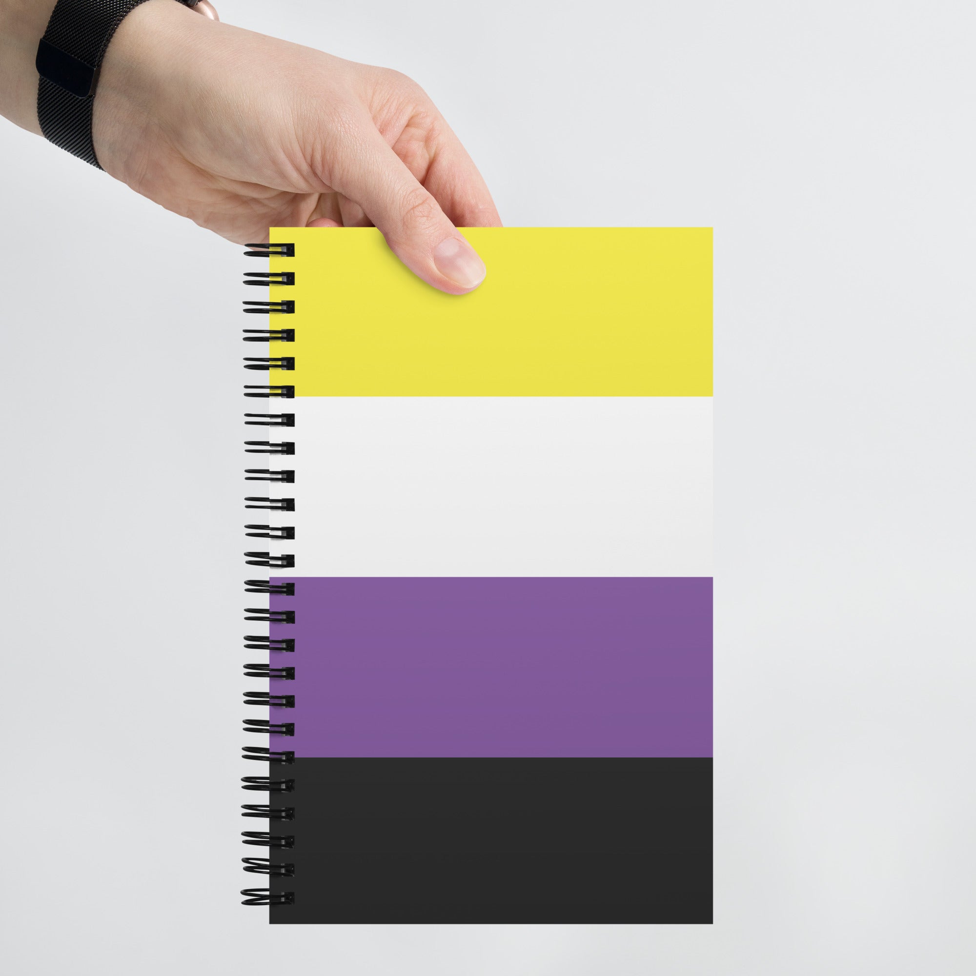 Spiral notebook Nonbinary