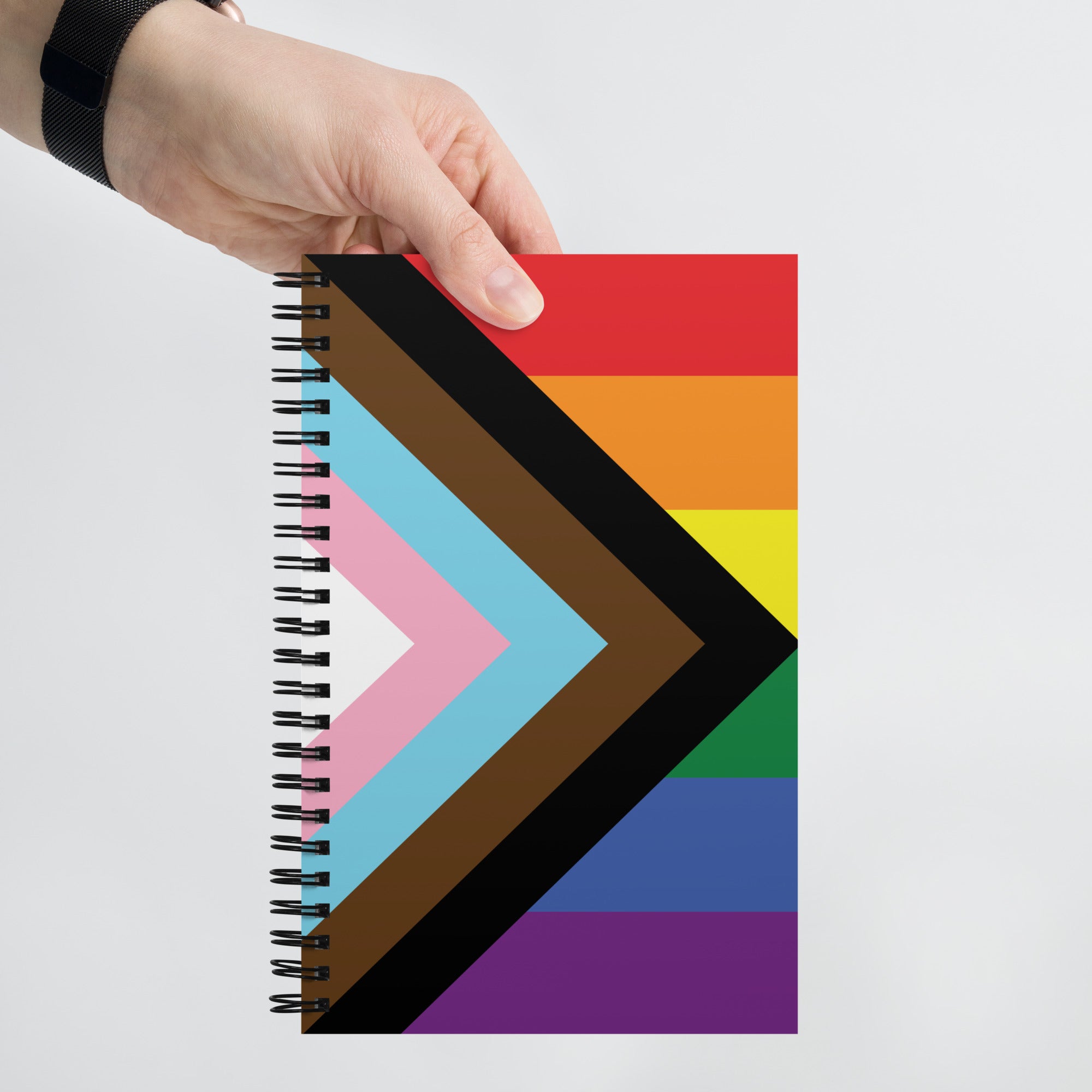 Spiral notebook Progress Pride