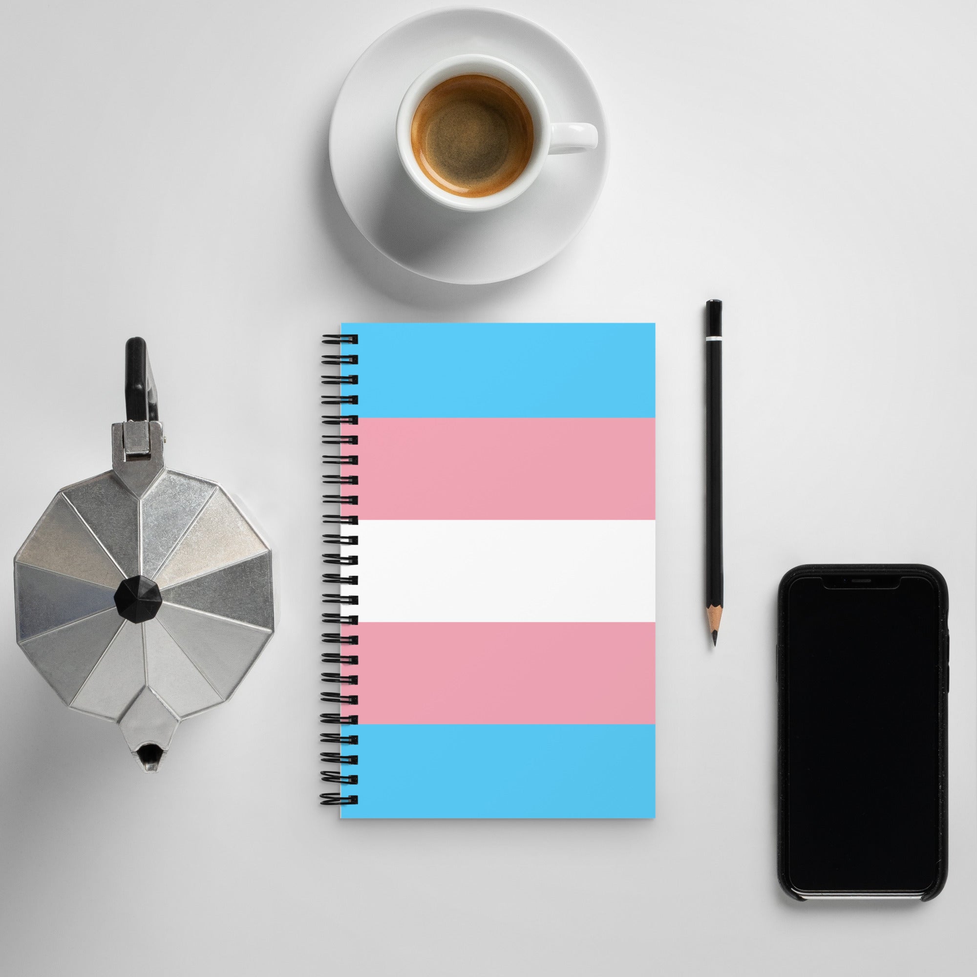 Spiral notebook Transgender