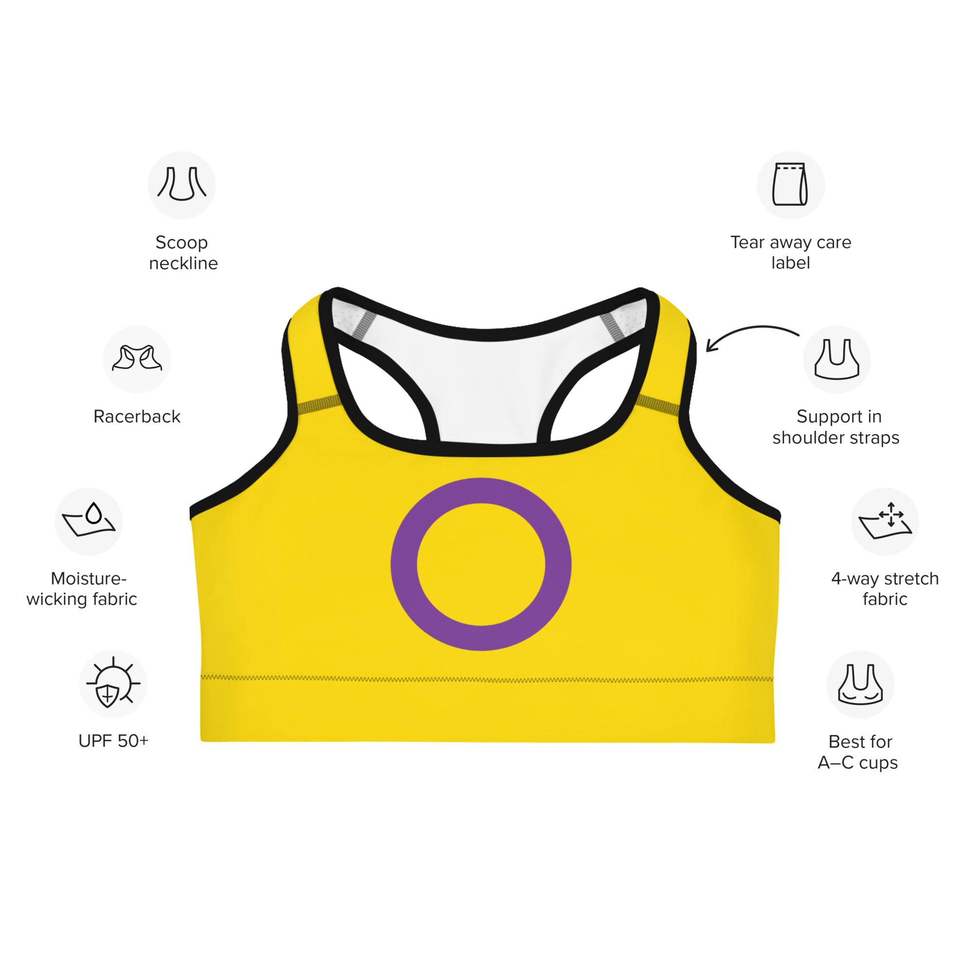 Sports bra Intersex