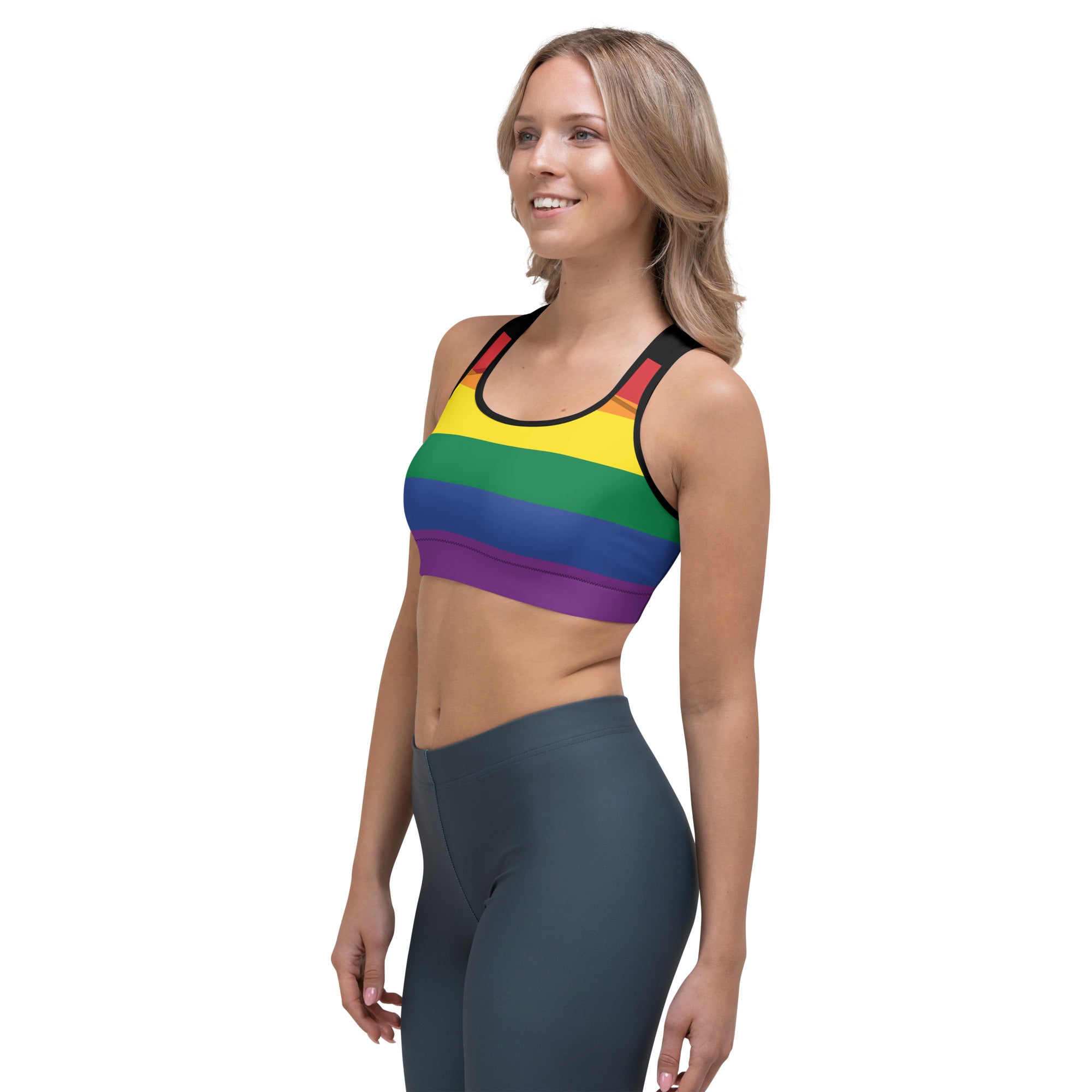 Sports bra Pride Rainbow