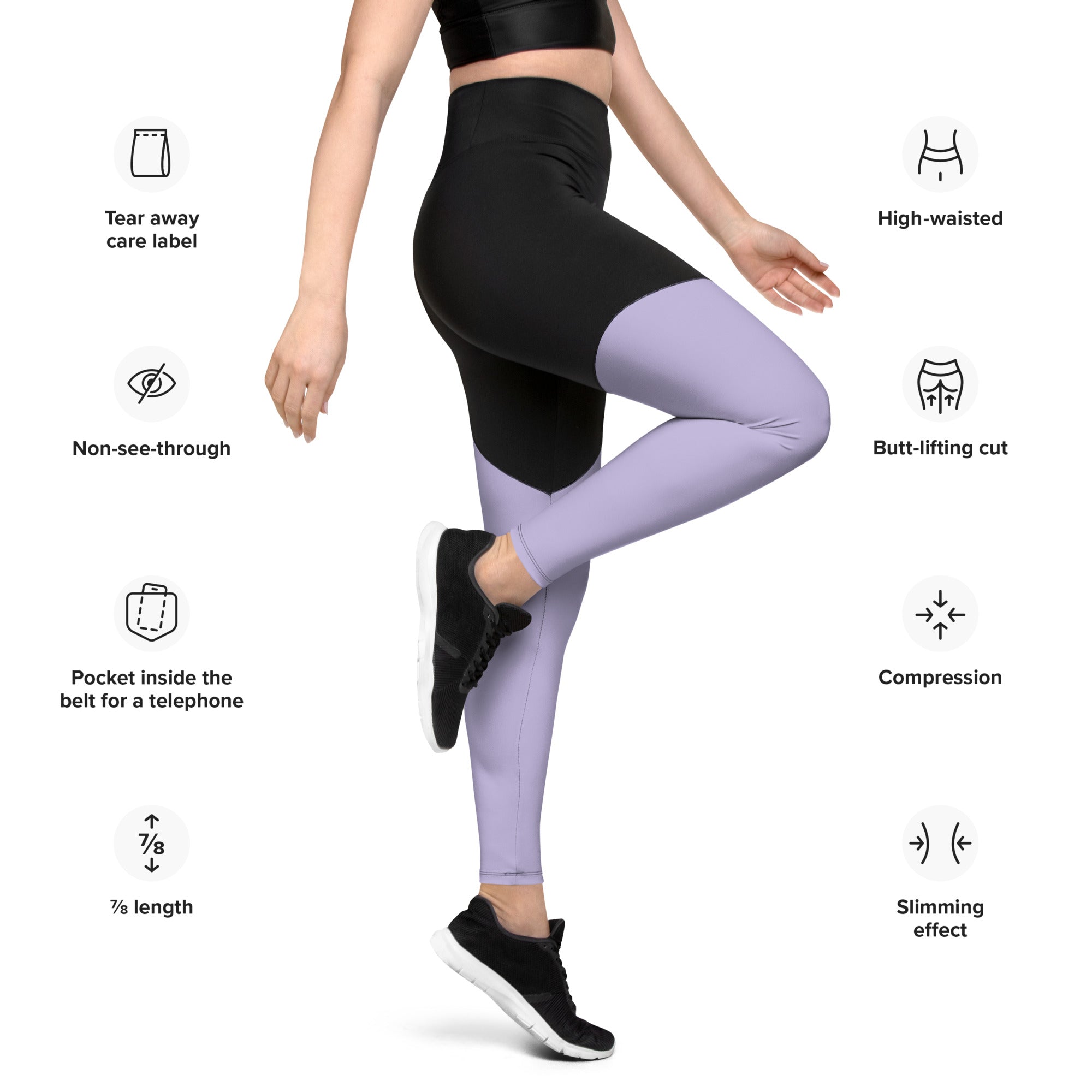 Sports Leggings Levender