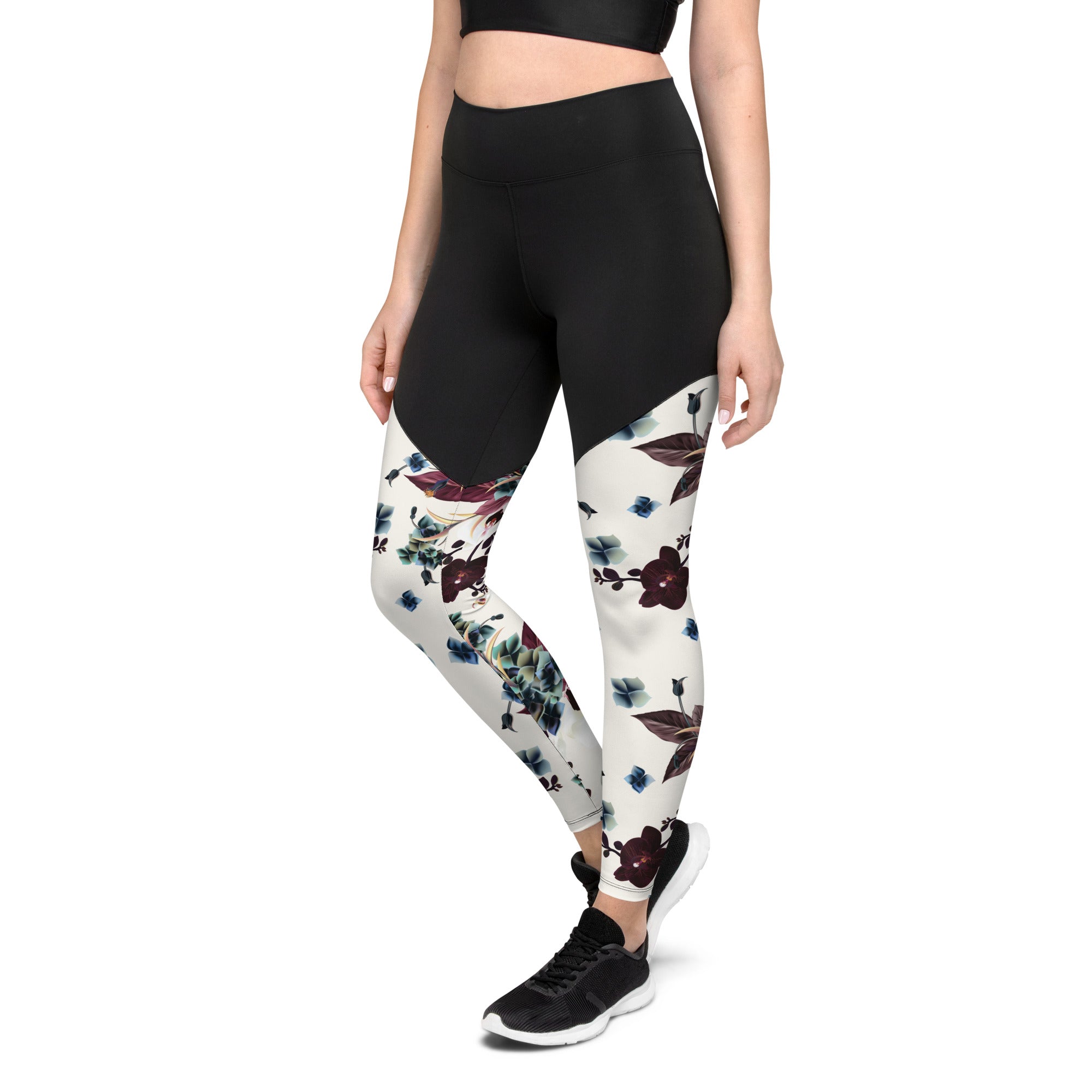 Sports Leggings Orchids