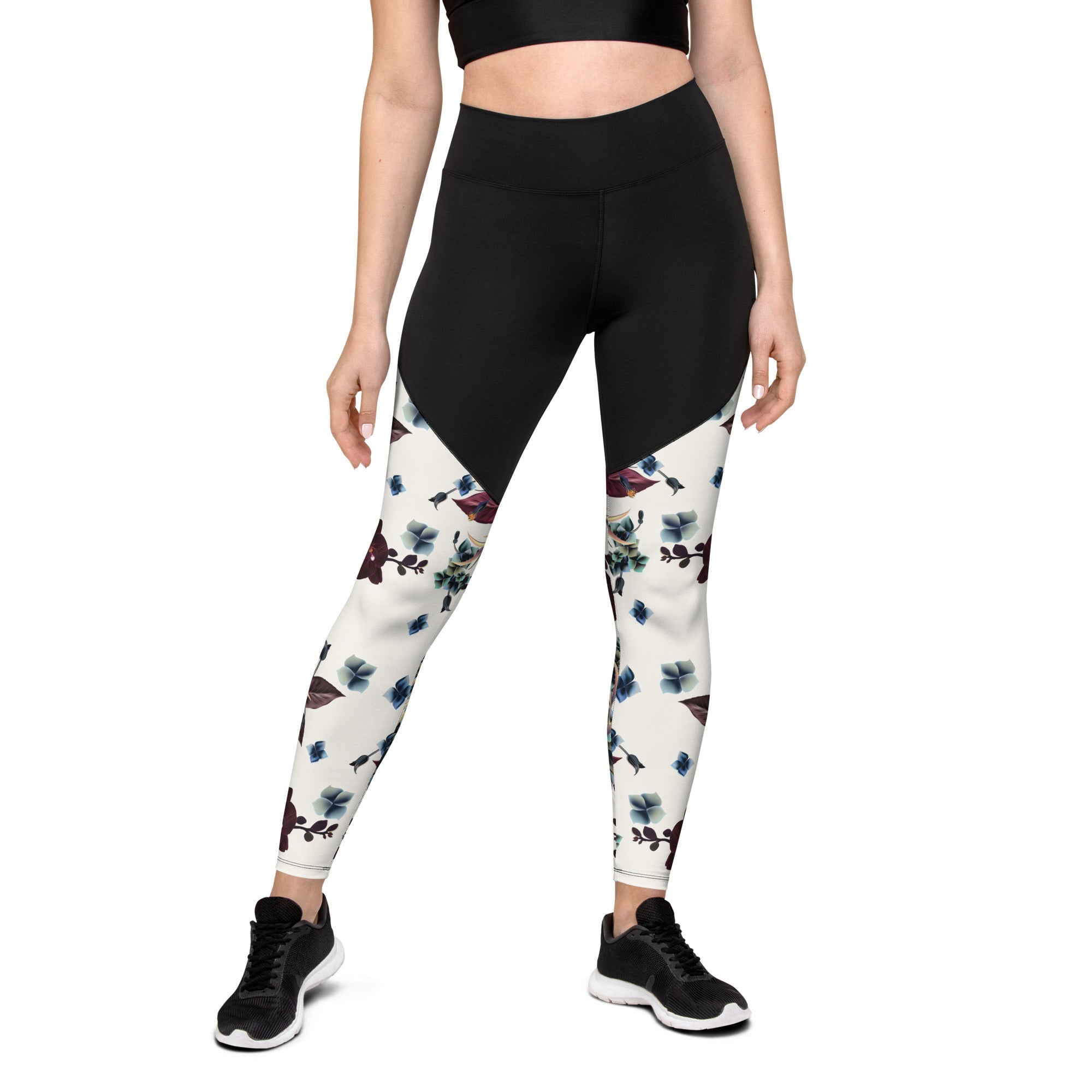 Sports Leggings Orchids