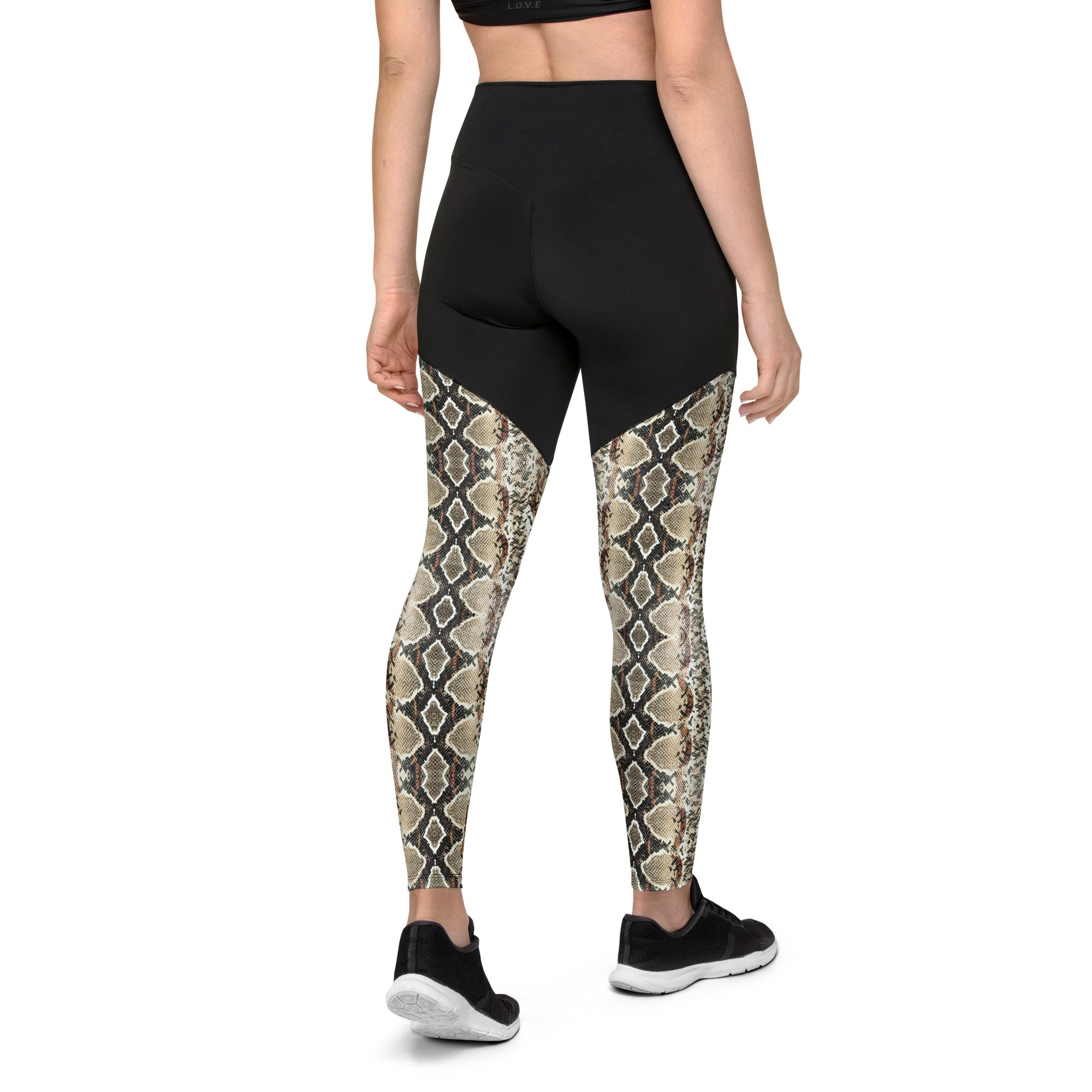 Sports Leggings Python Skin