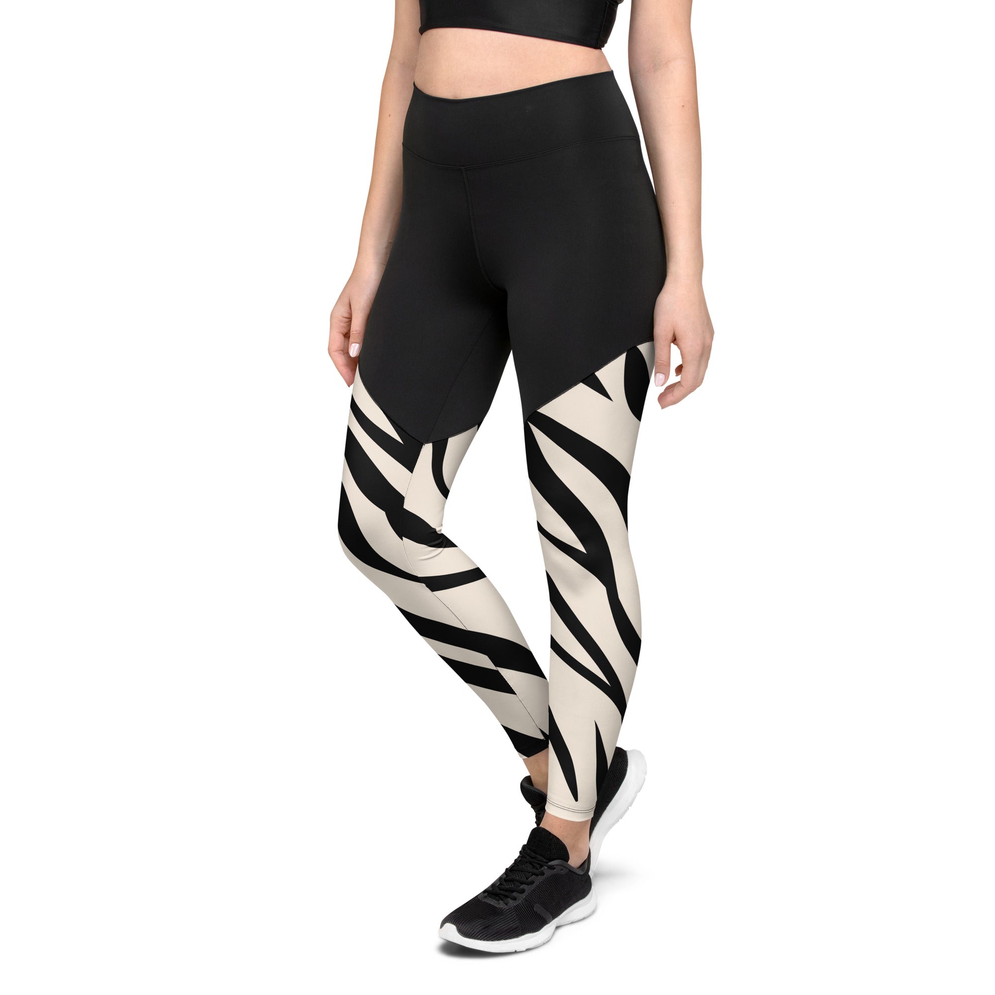 Sports Leggings Zebra Skin II