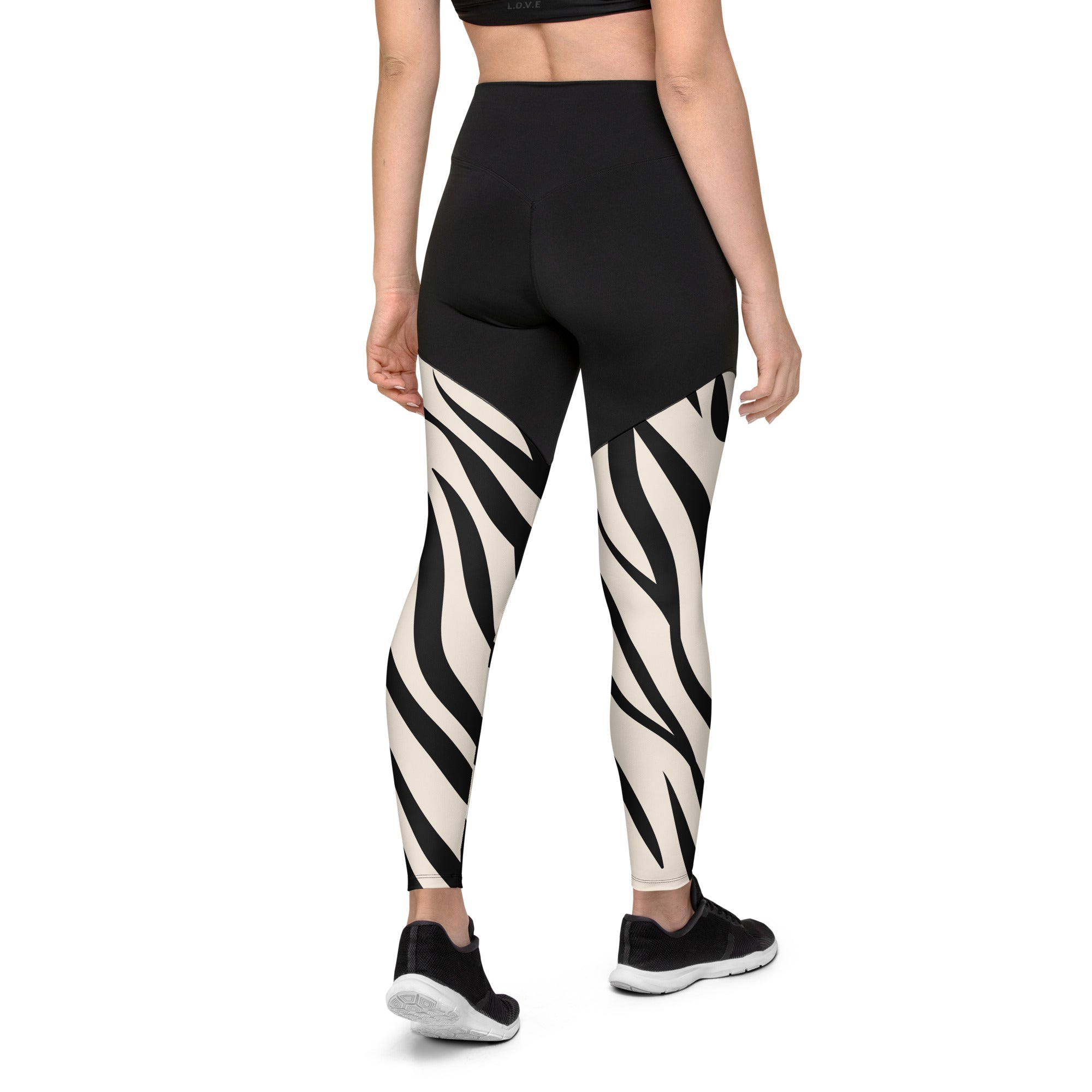 Sports Leggings Zebra Skin II