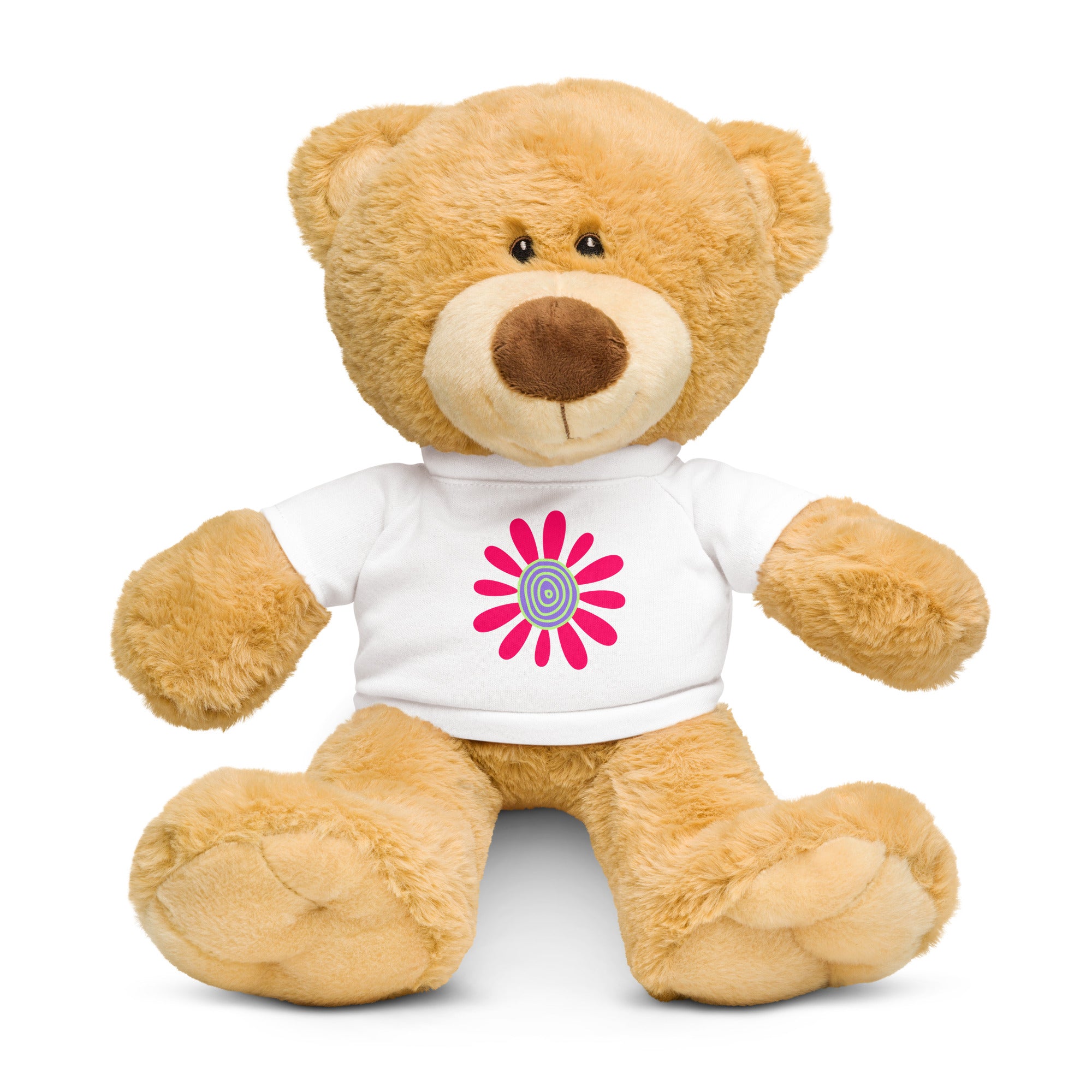 Teddy bear with a t shirt Daisy Flower II