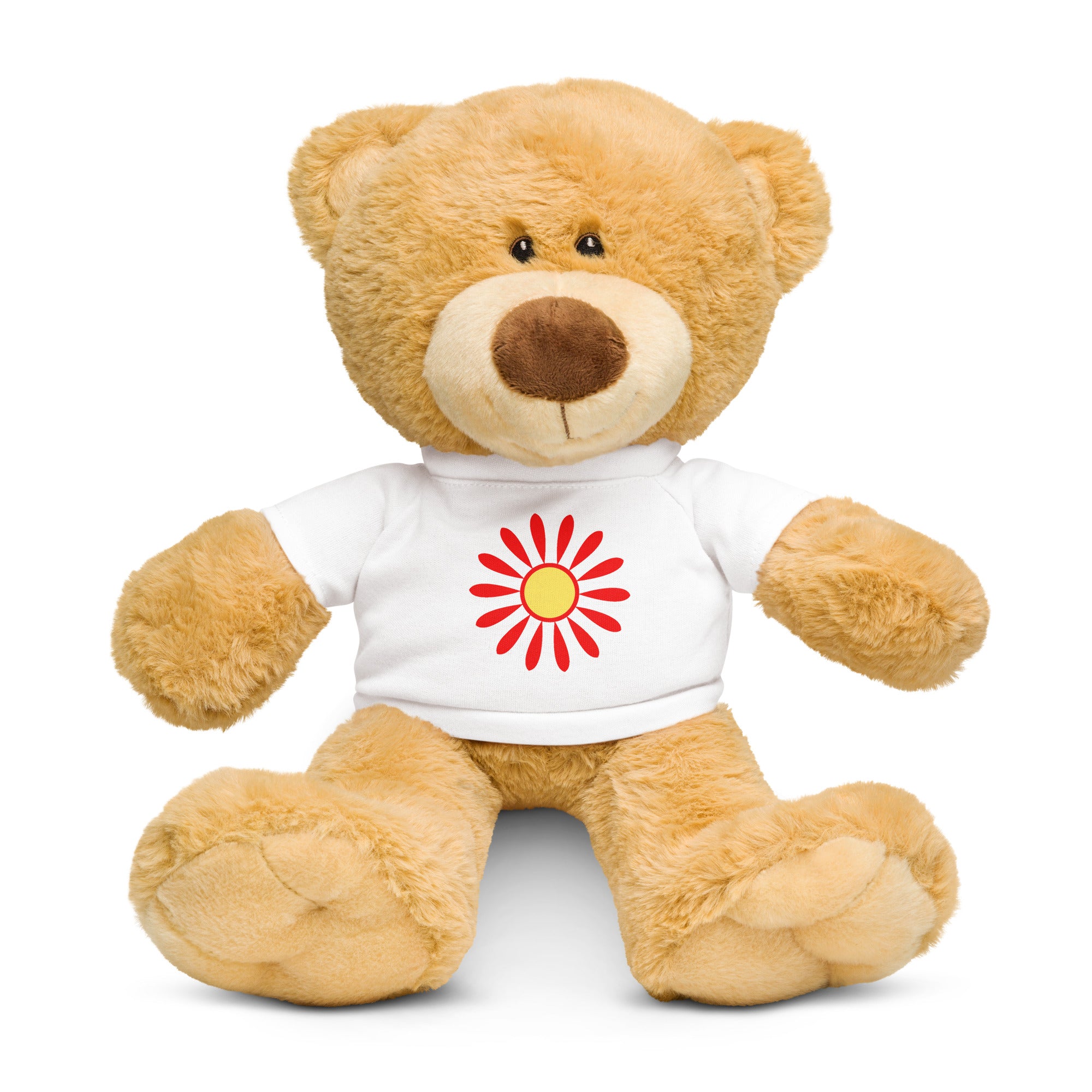 Teddy bear with a t shirt Daisy Flower V