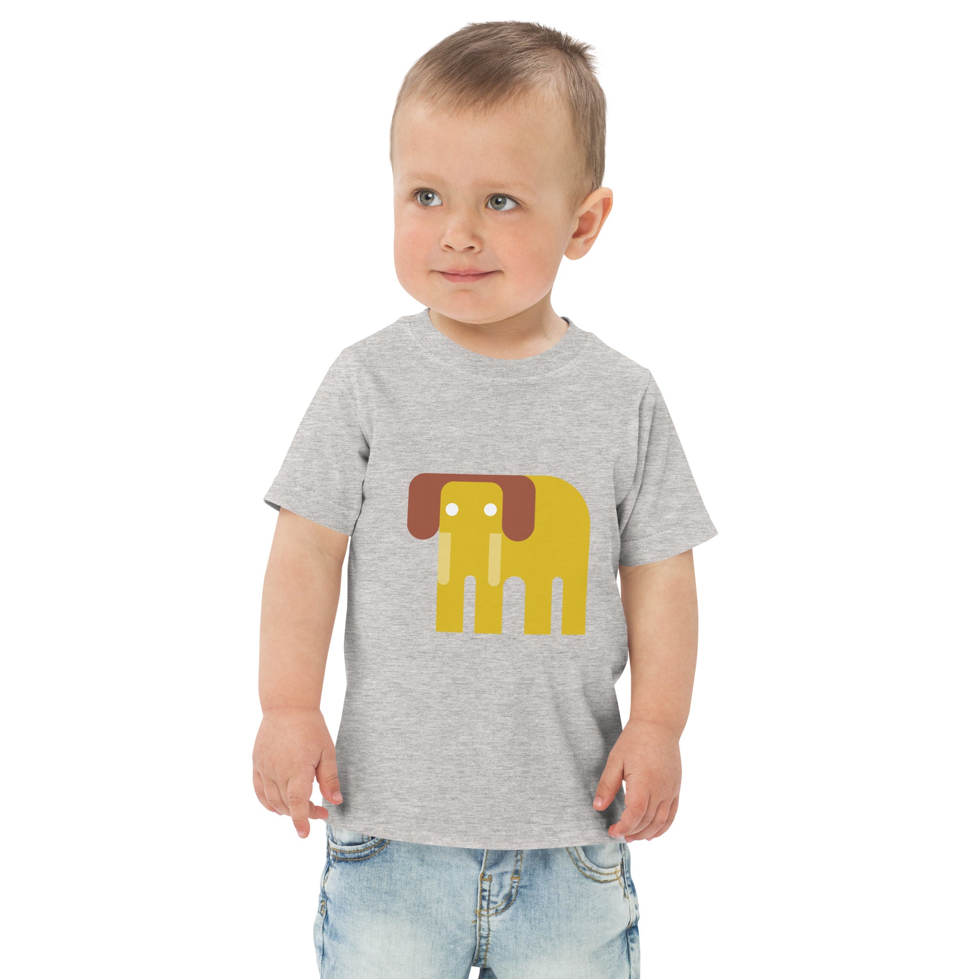Toddler jersey t shirt Elephant