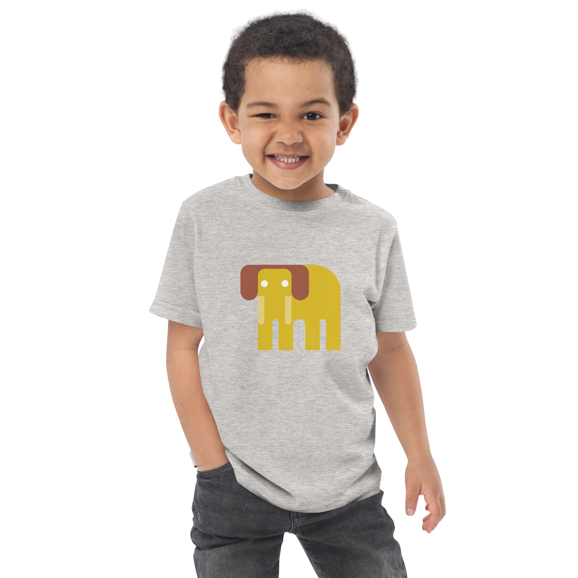 Toddler jersey t shirt Elephant