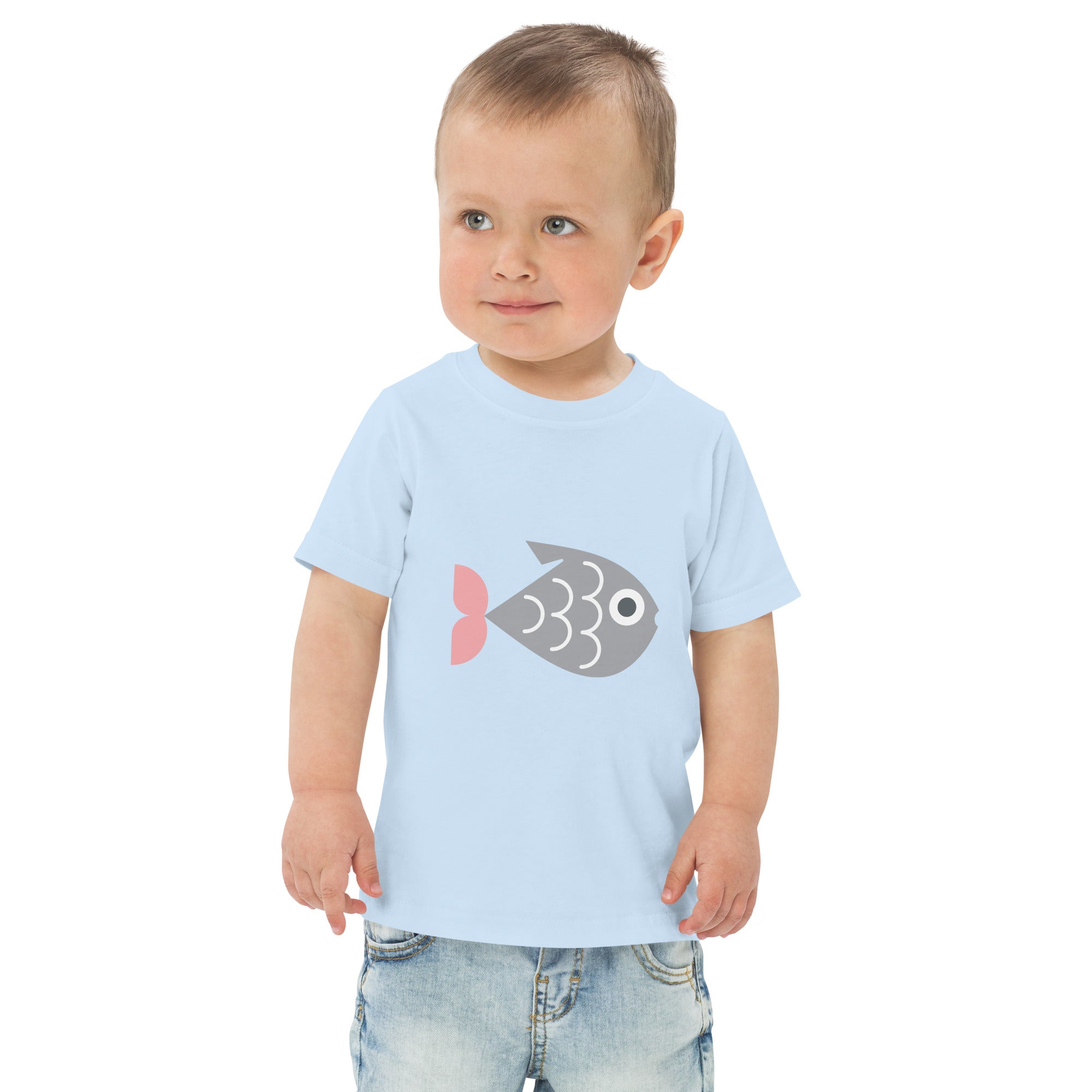 Toddler jersey t shirt Fish II