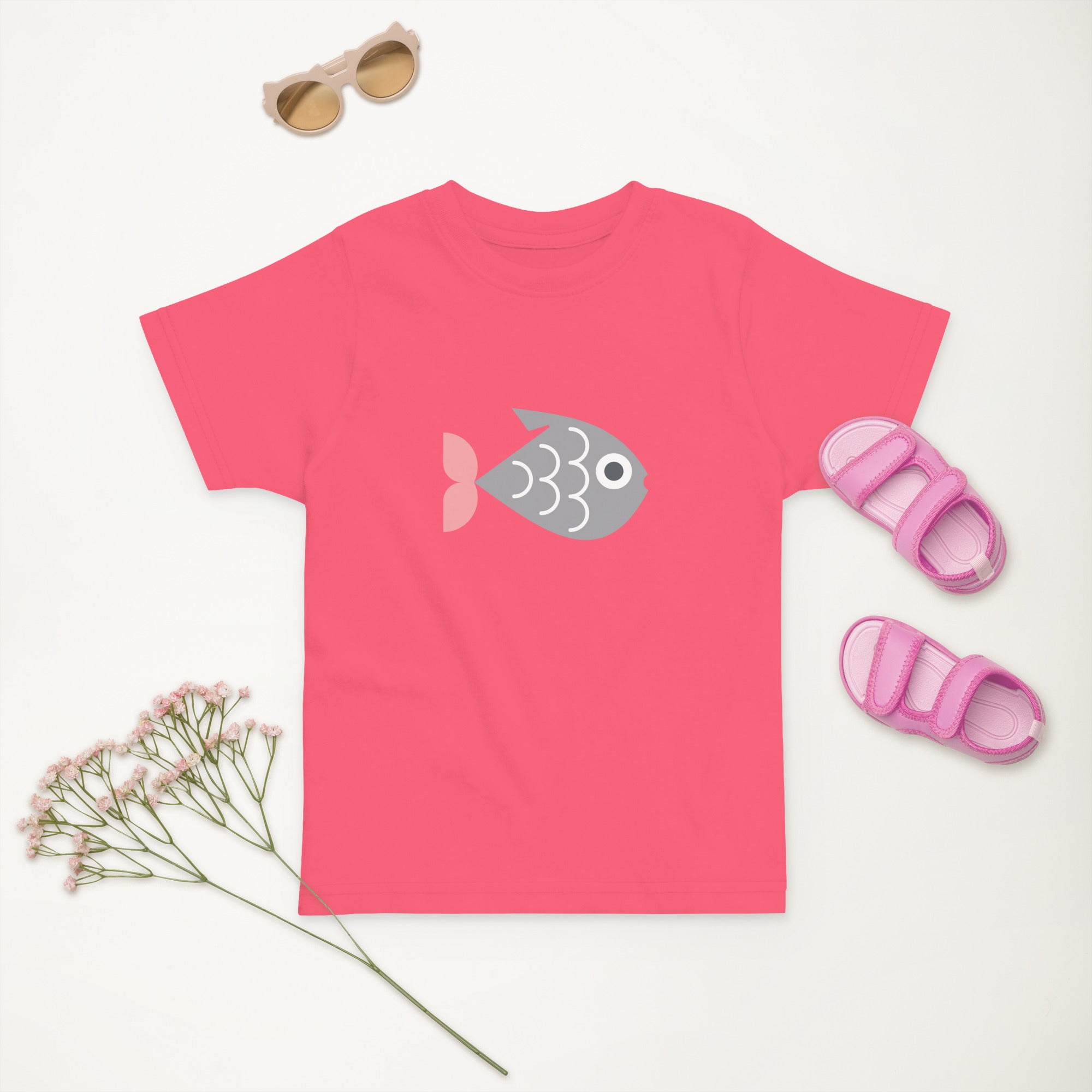 Toddler jersey t shirt Fish II