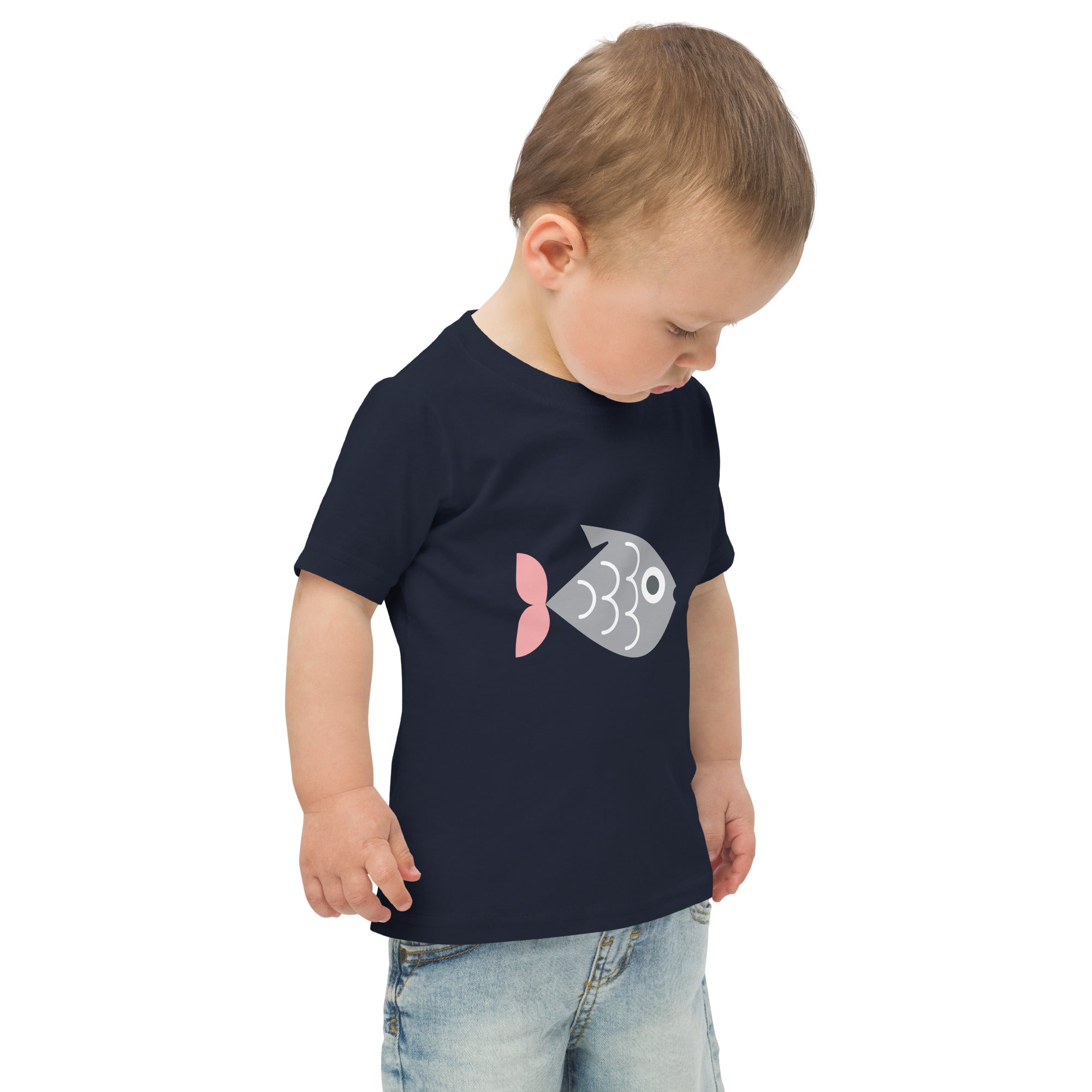 Toddler jersey t shirt Fish II
