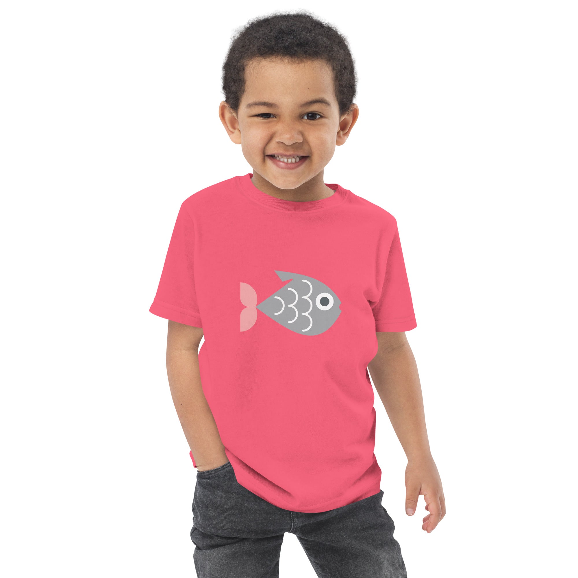 Toddler jersey t shirt Fish II