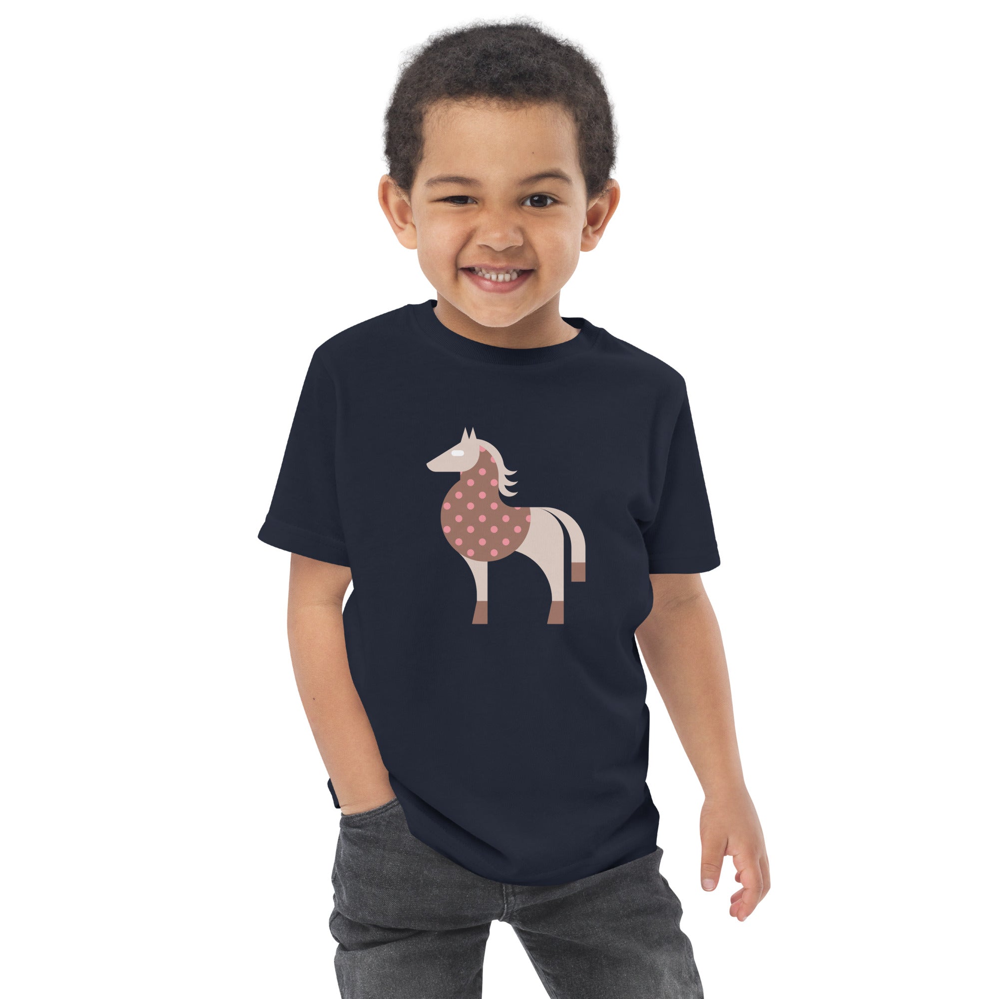 Toddler jersey t shirt Horse