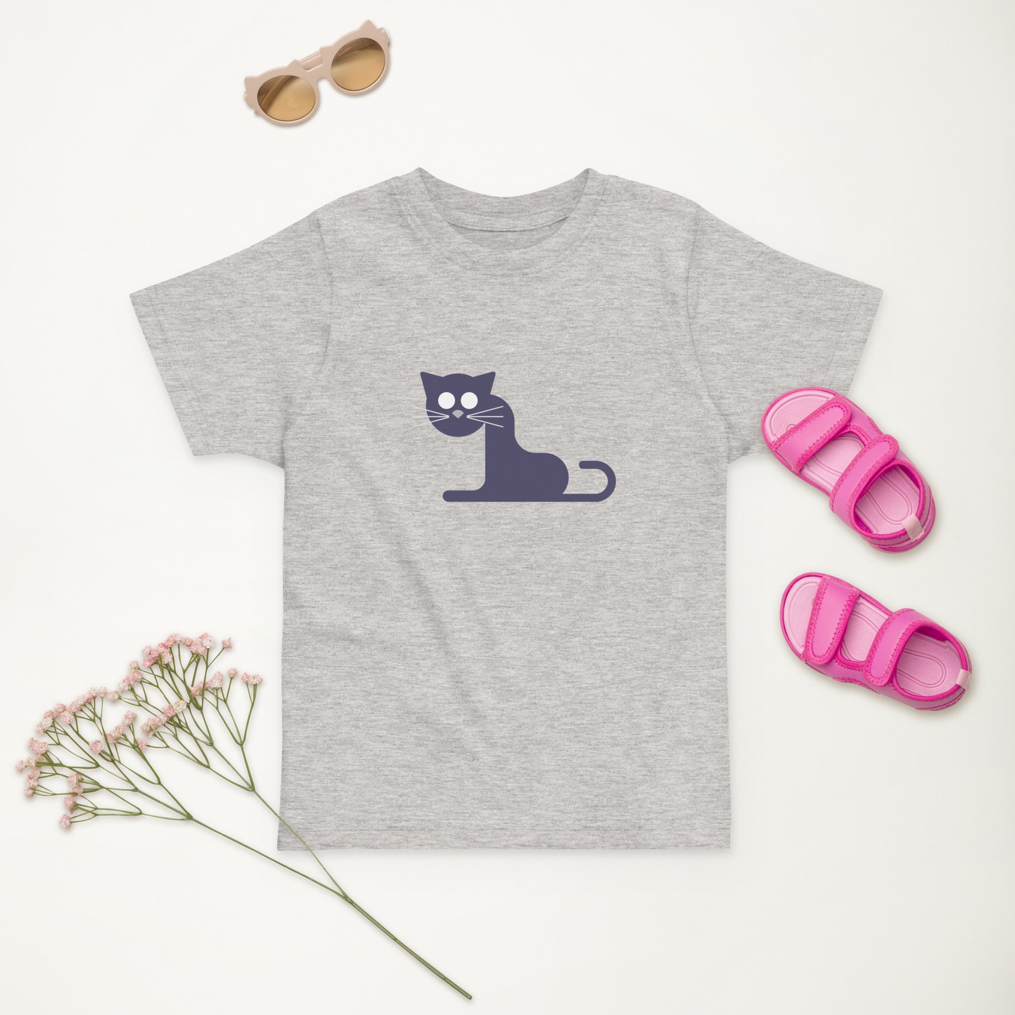 Toddler jersey t shirt Kitty
