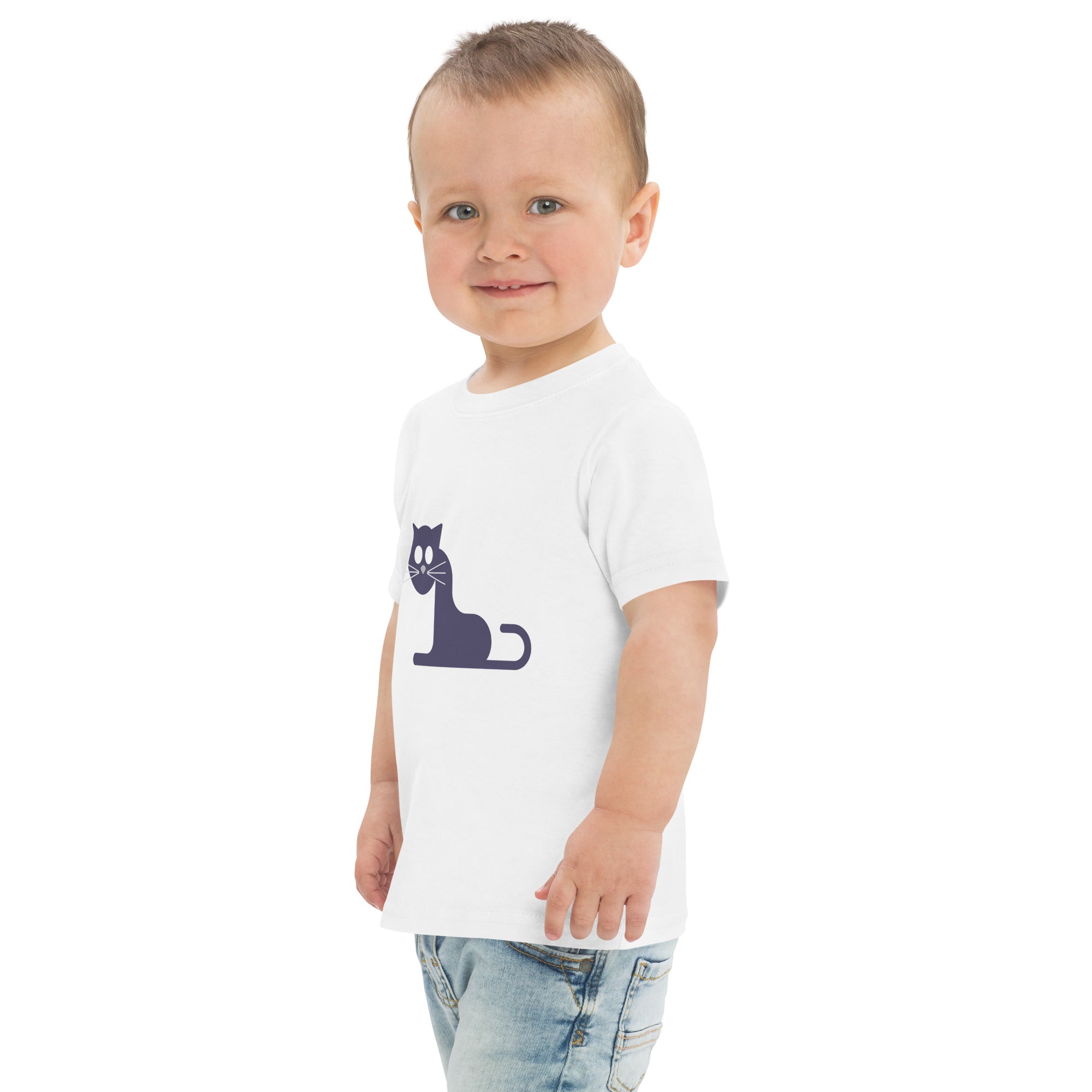 Toddler jersey t shirt Kitty