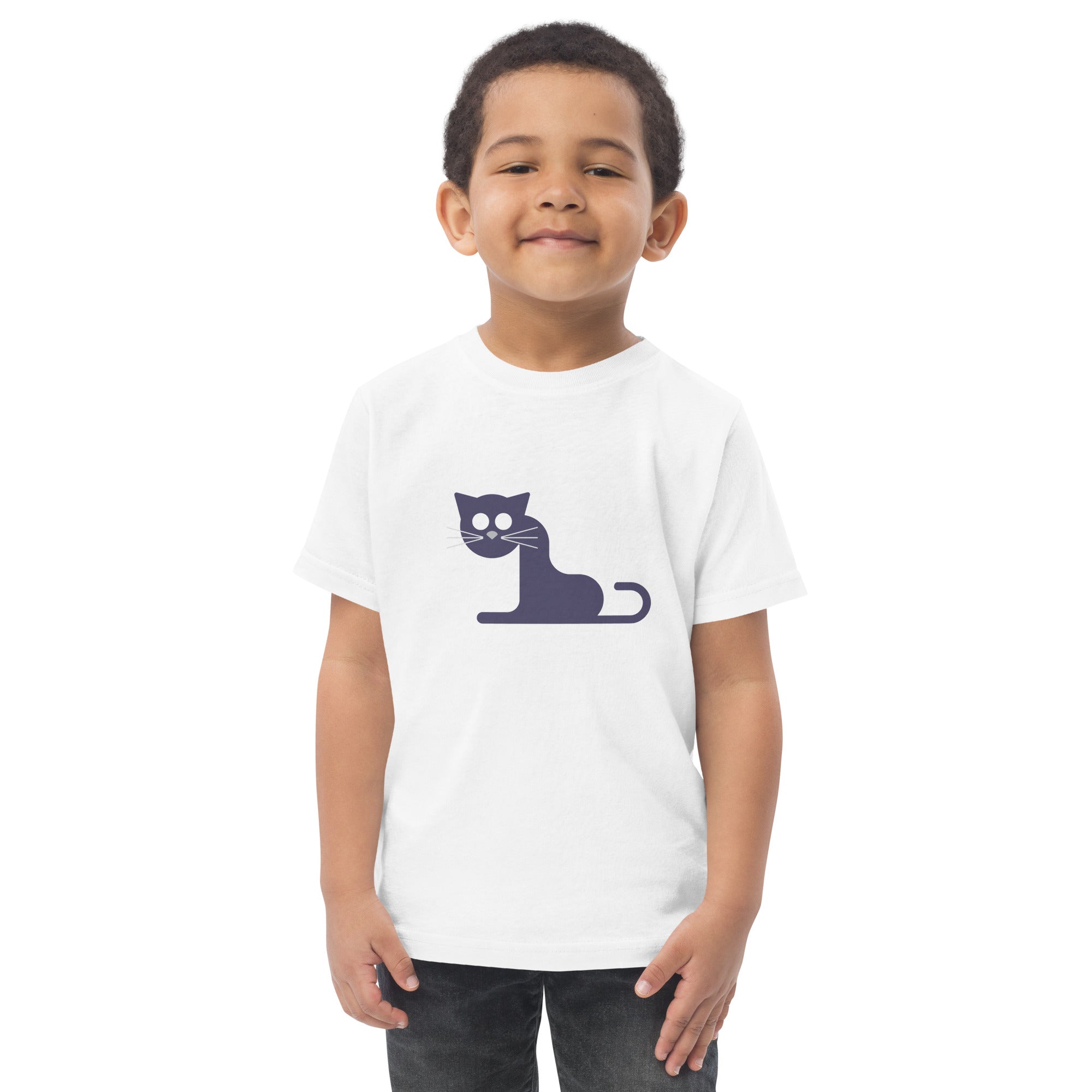 Toddler jersey t shirt Kitty