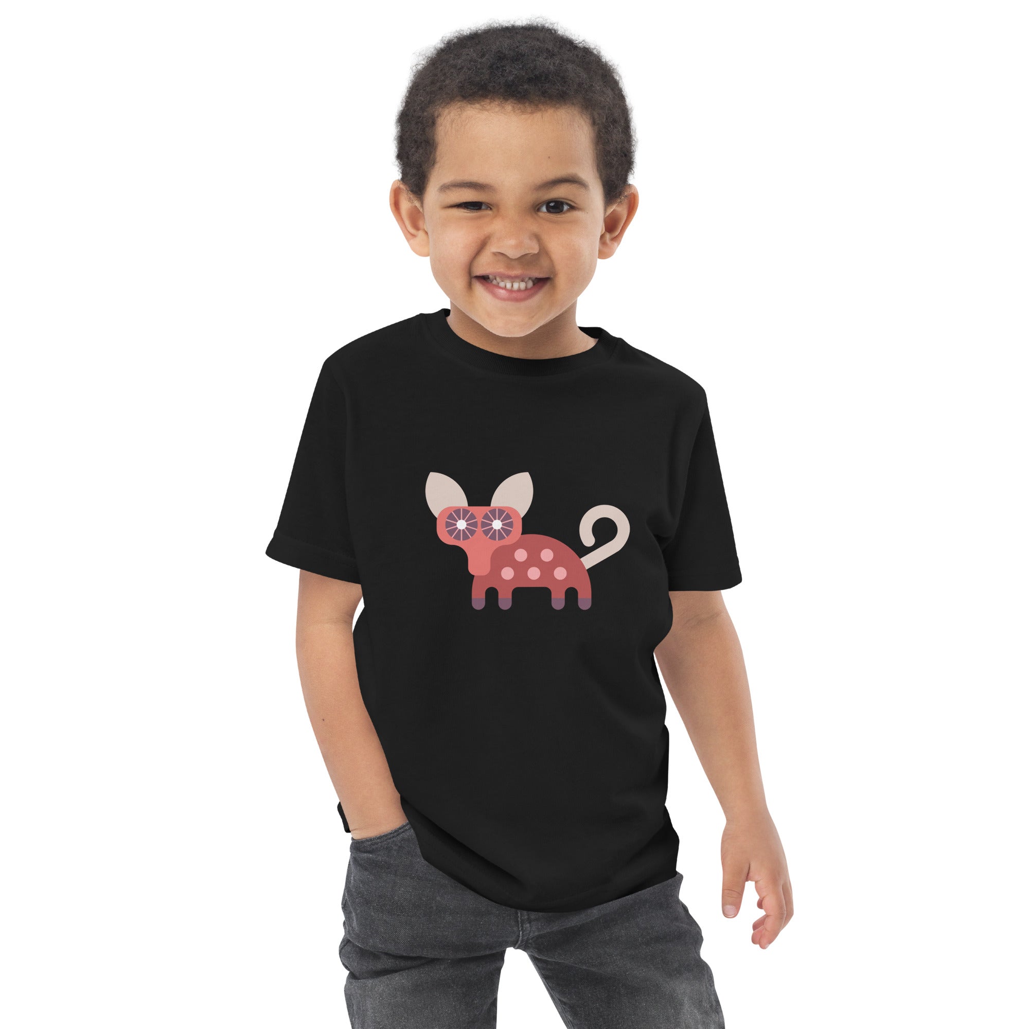 Toddler jersey t shirt Lemur