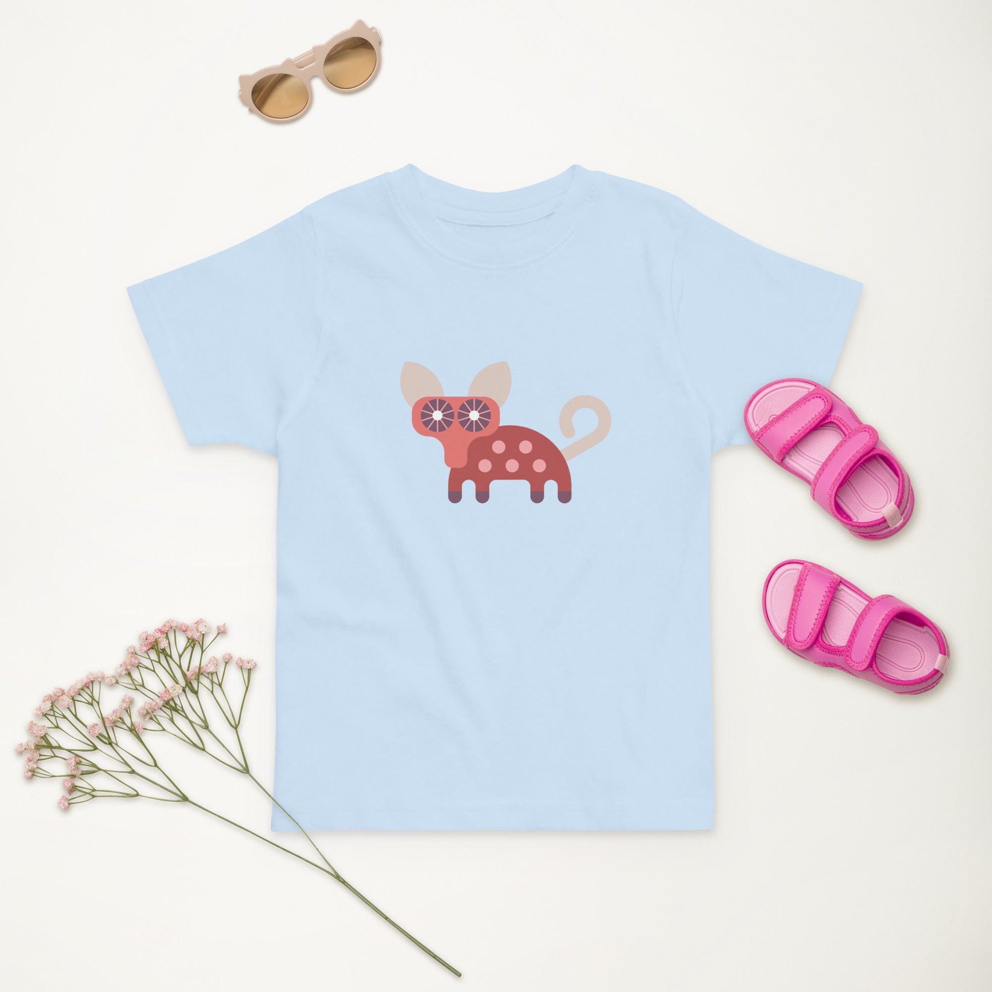 Toddler jersey t shirt Lemur