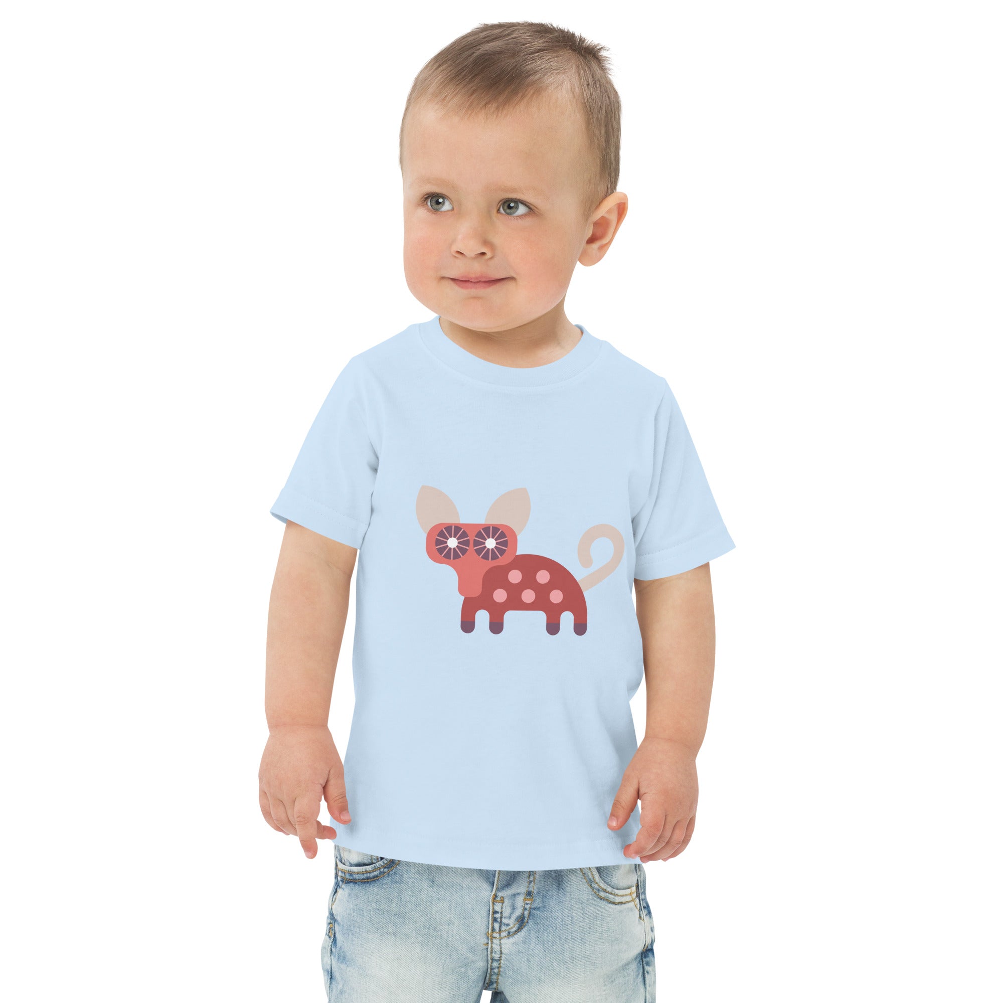 Toddler jersey t shirt Lemur