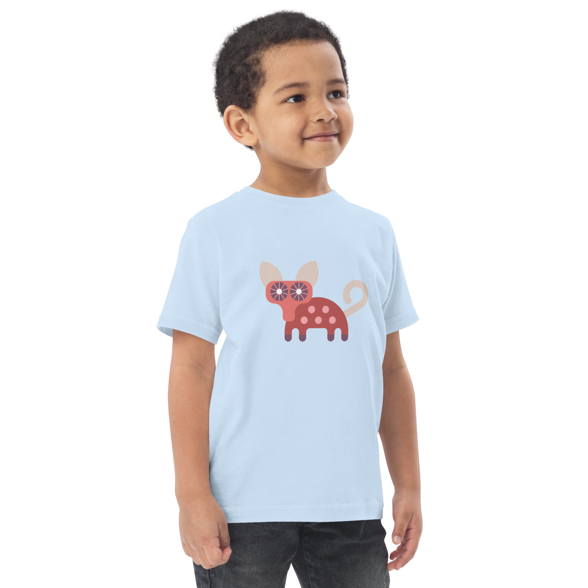 Toddler jersey t shirt Lemur