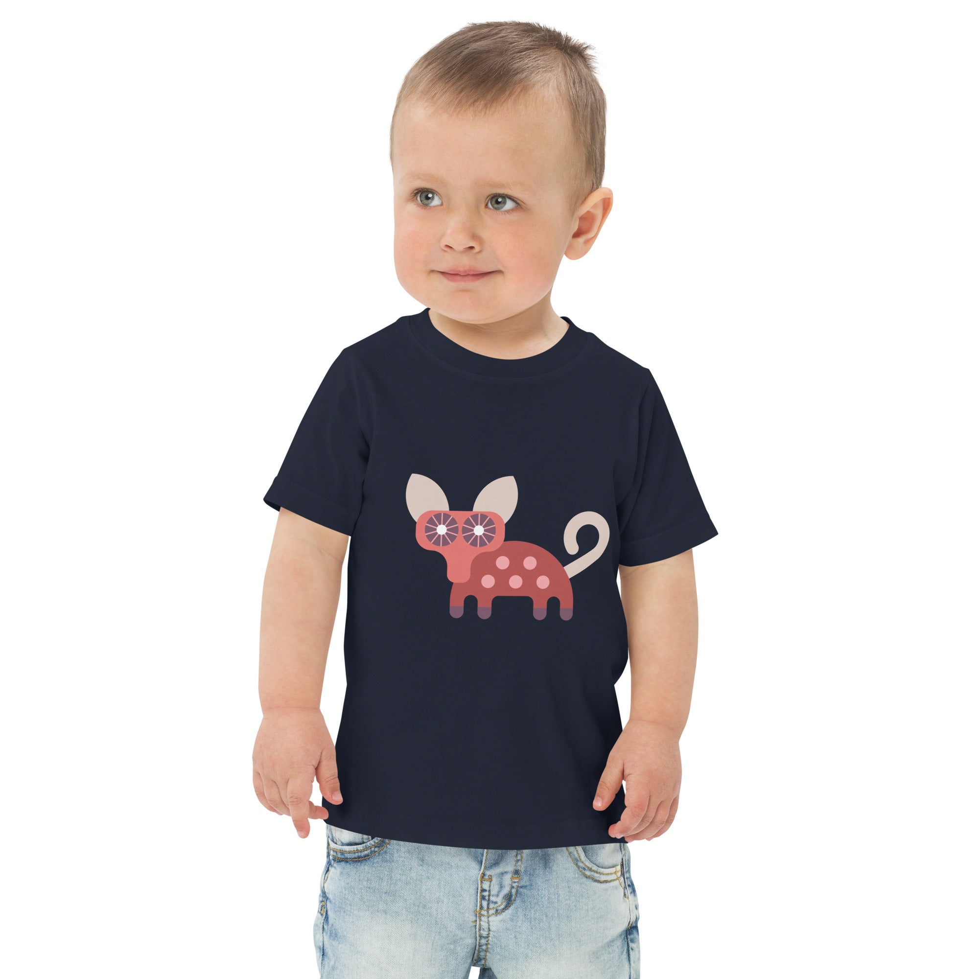 Toddler jersey t shirt Lemur