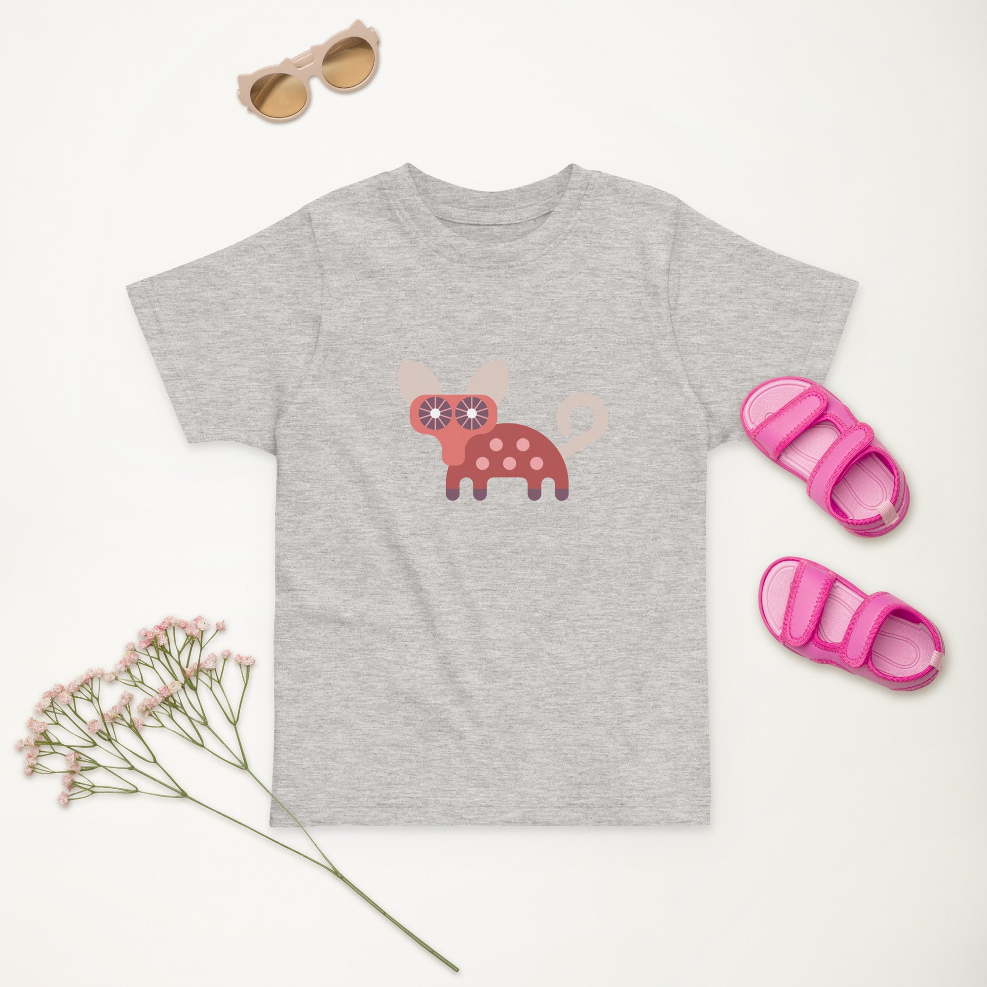 Toddler jersey t shirt Lemur