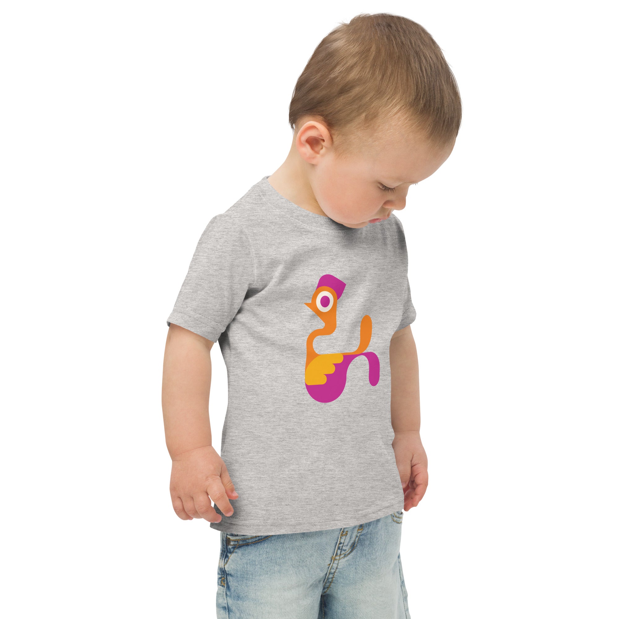 Toddler jersey t shirt Peacock