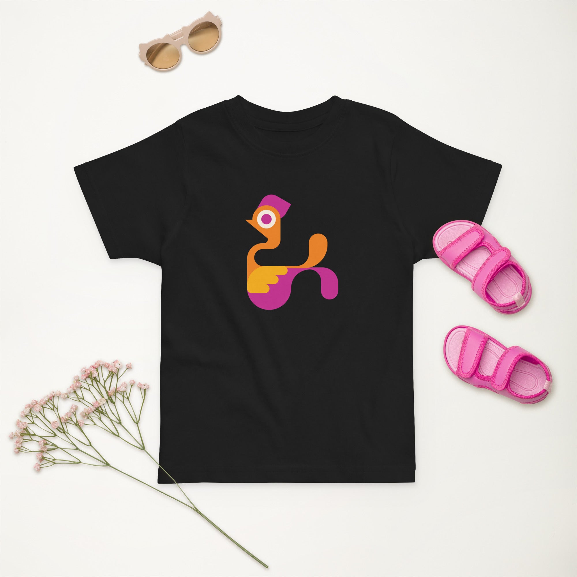 Toddler jersey t shirt Peacock