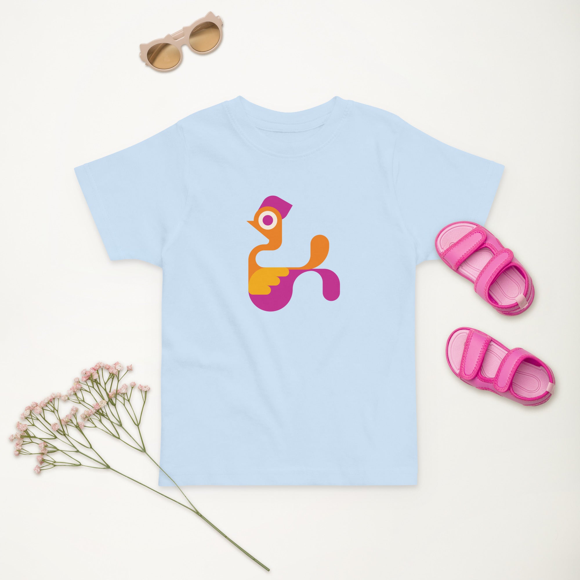 Toddler jersey t shirt Peacock