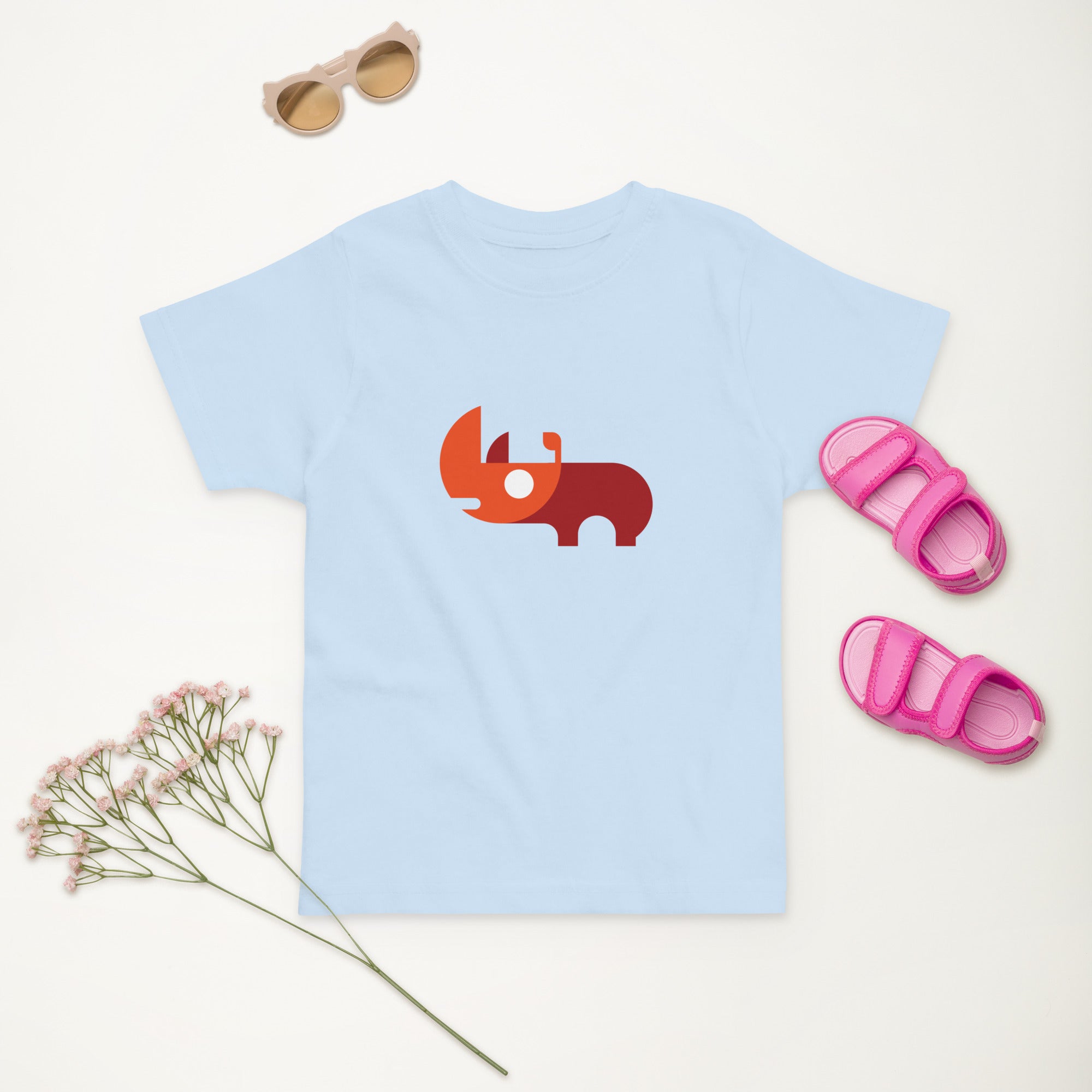 Toddler jersey t shirt Rhino