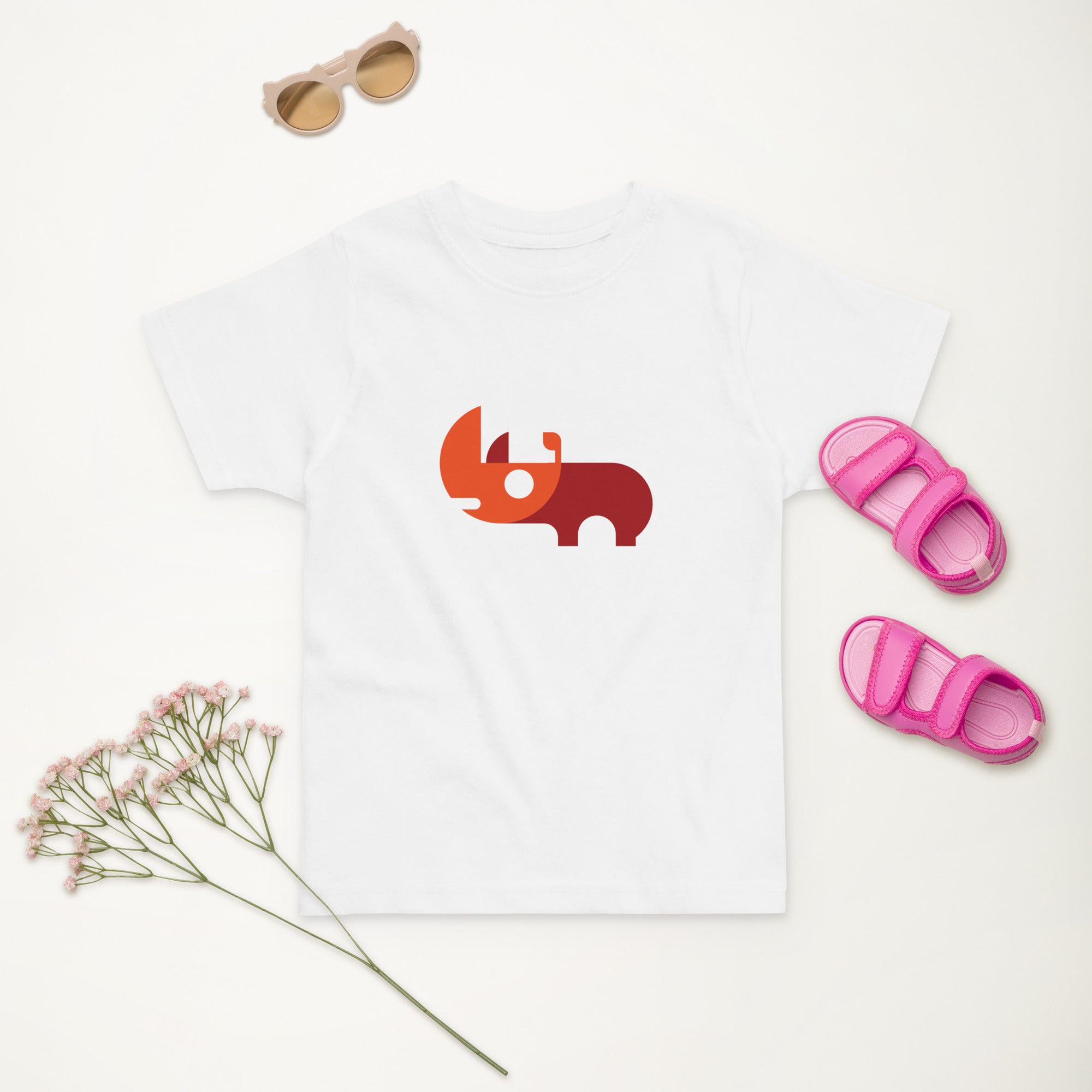 Toddler jersey t shirt Rhino
