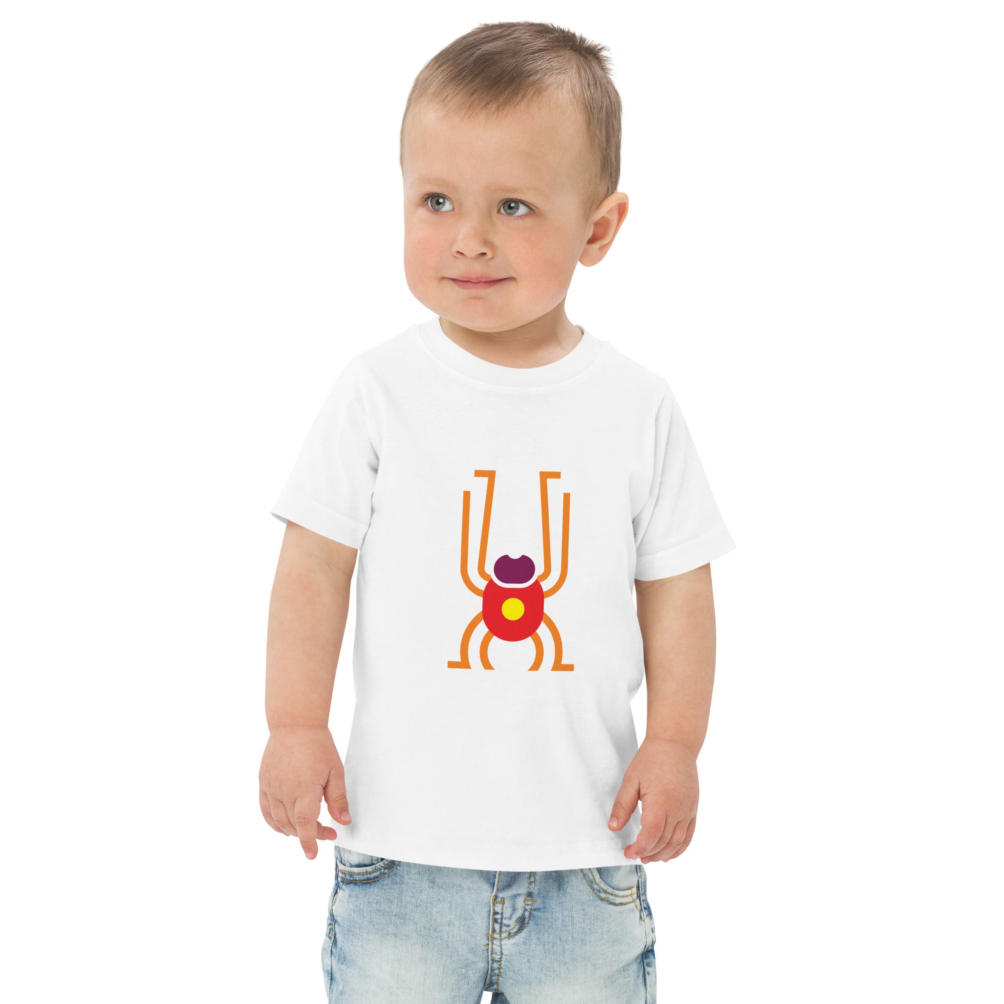 Toddler jersey t shirt Spider