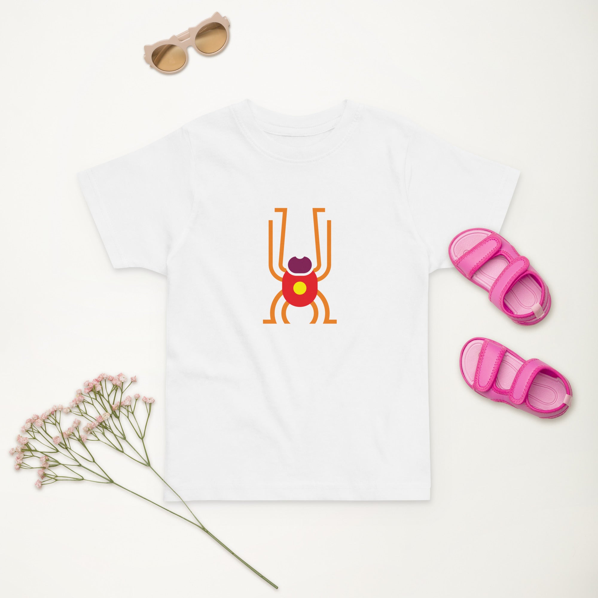 Toddler jersey t shirt Spider