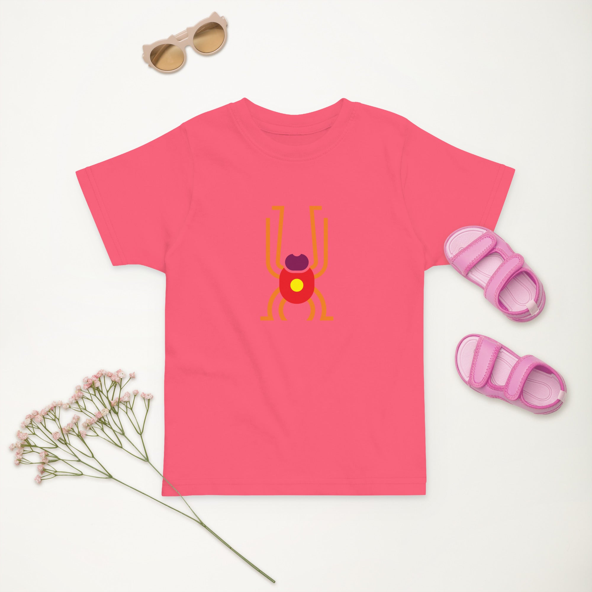Toddler jersey t shirt Spider