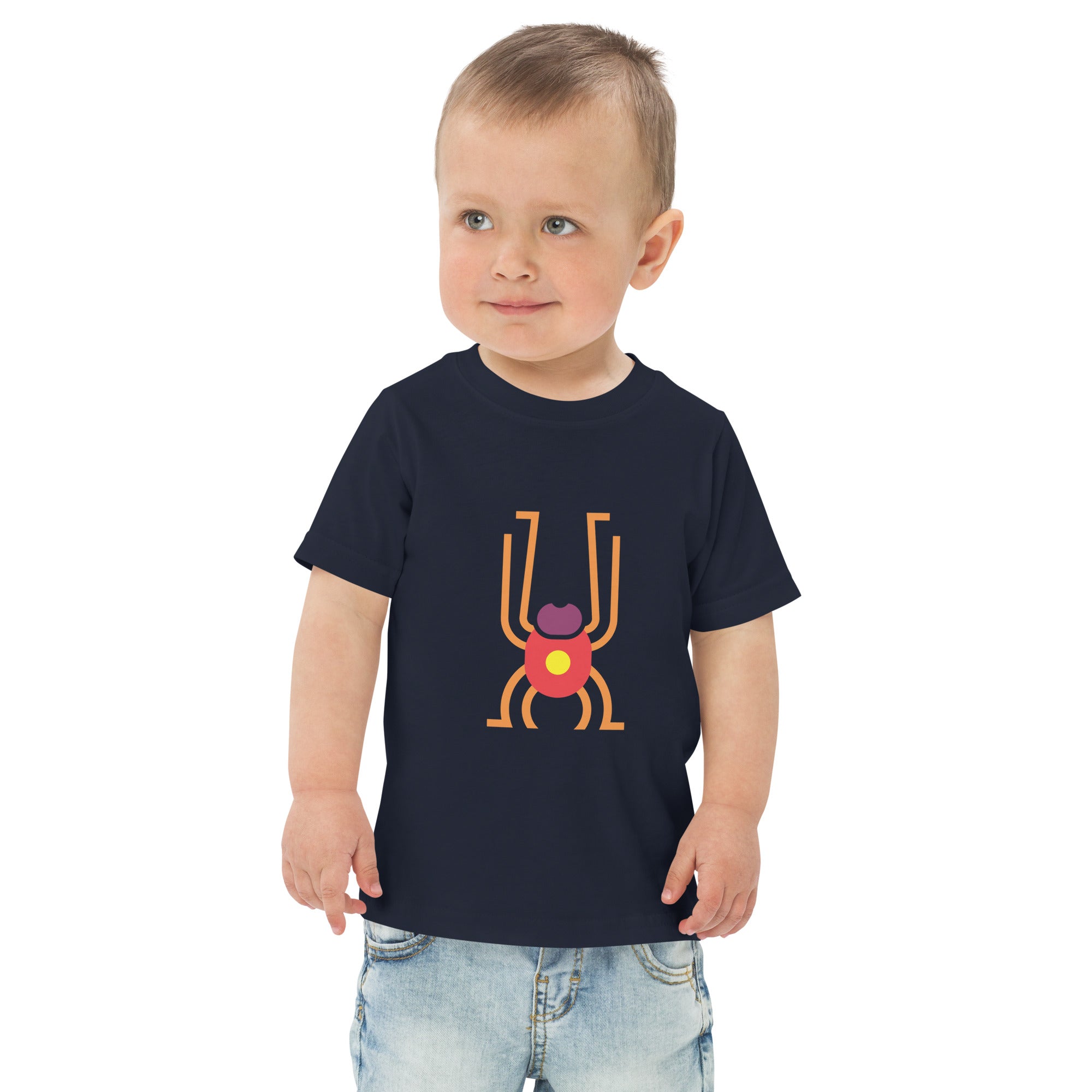 Toddler jersey t shirt Spider