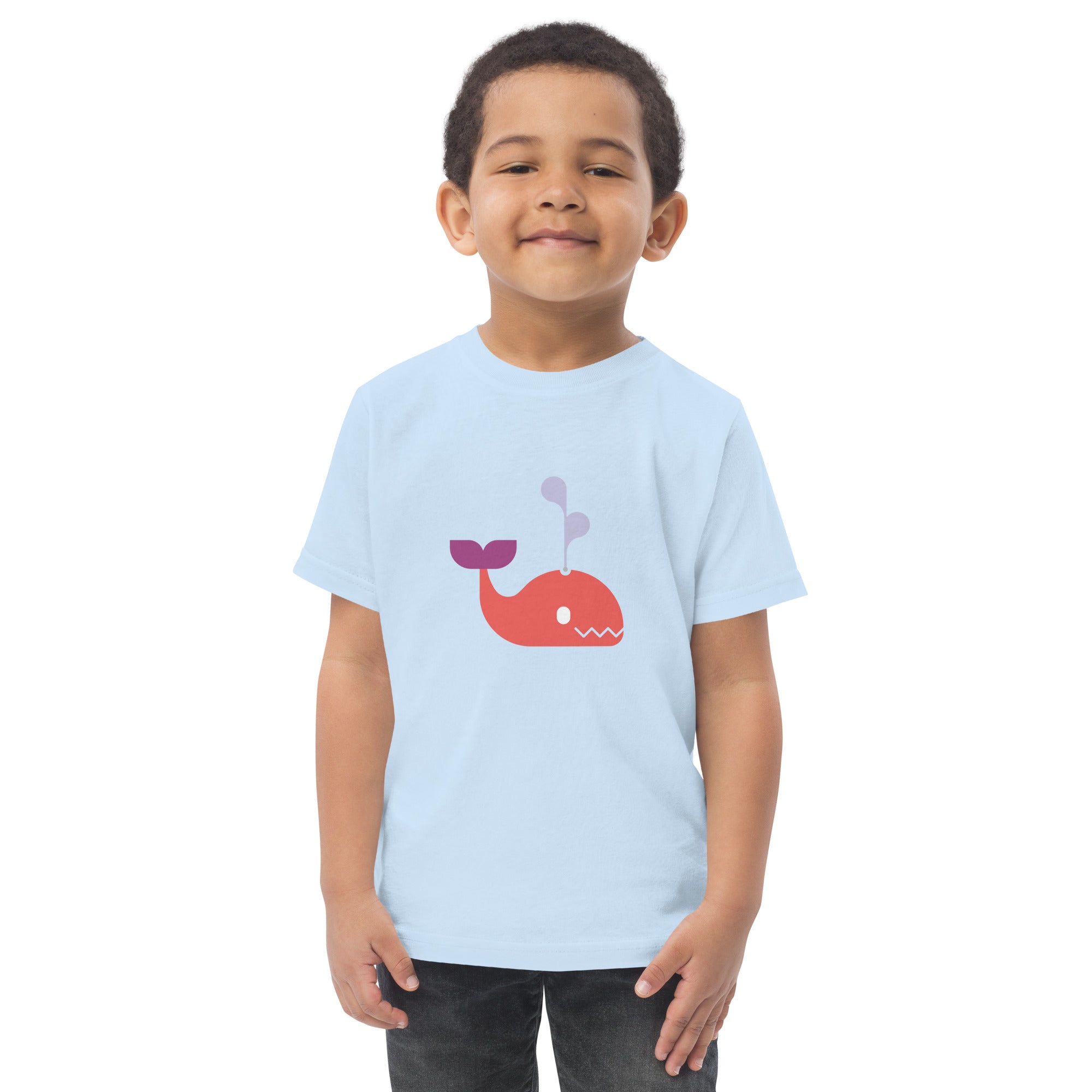 Toddler jersey t shirt Whale