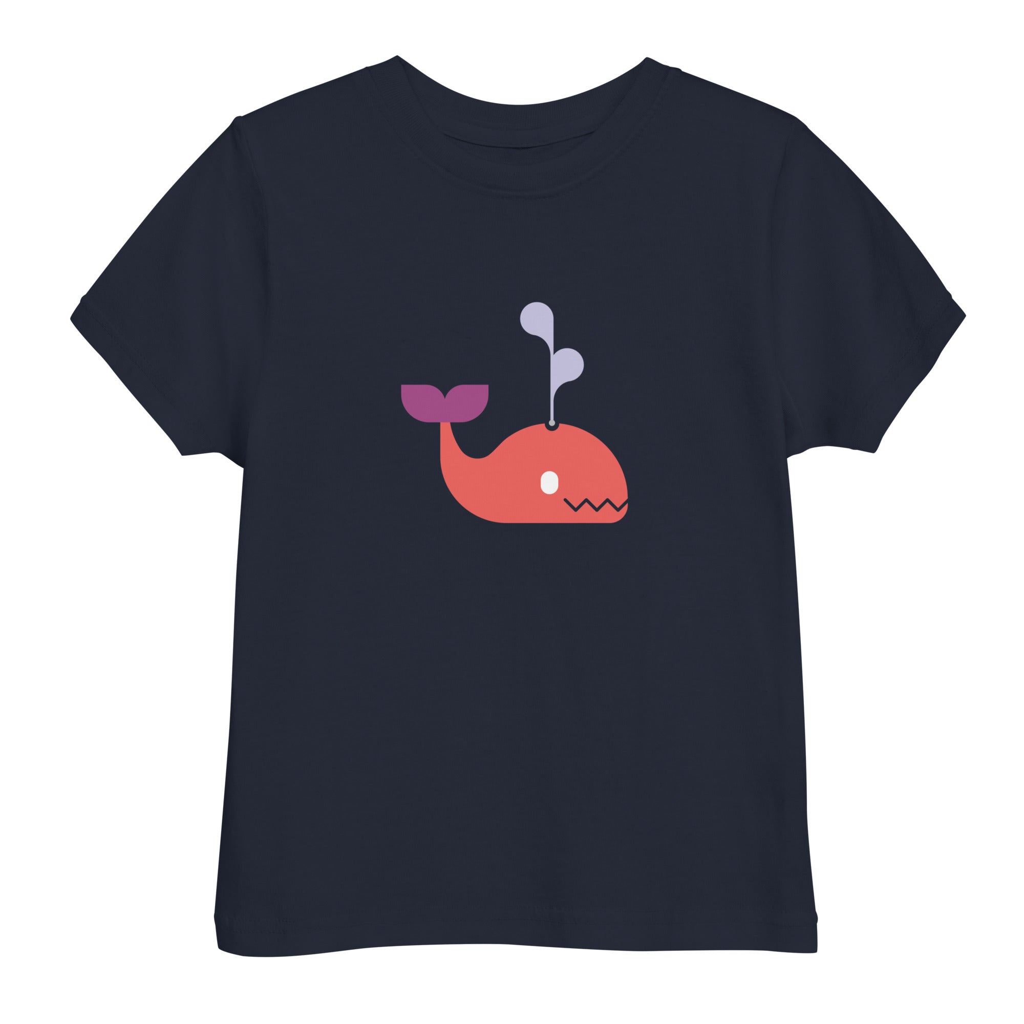 Toddler jersey t shirt Whale