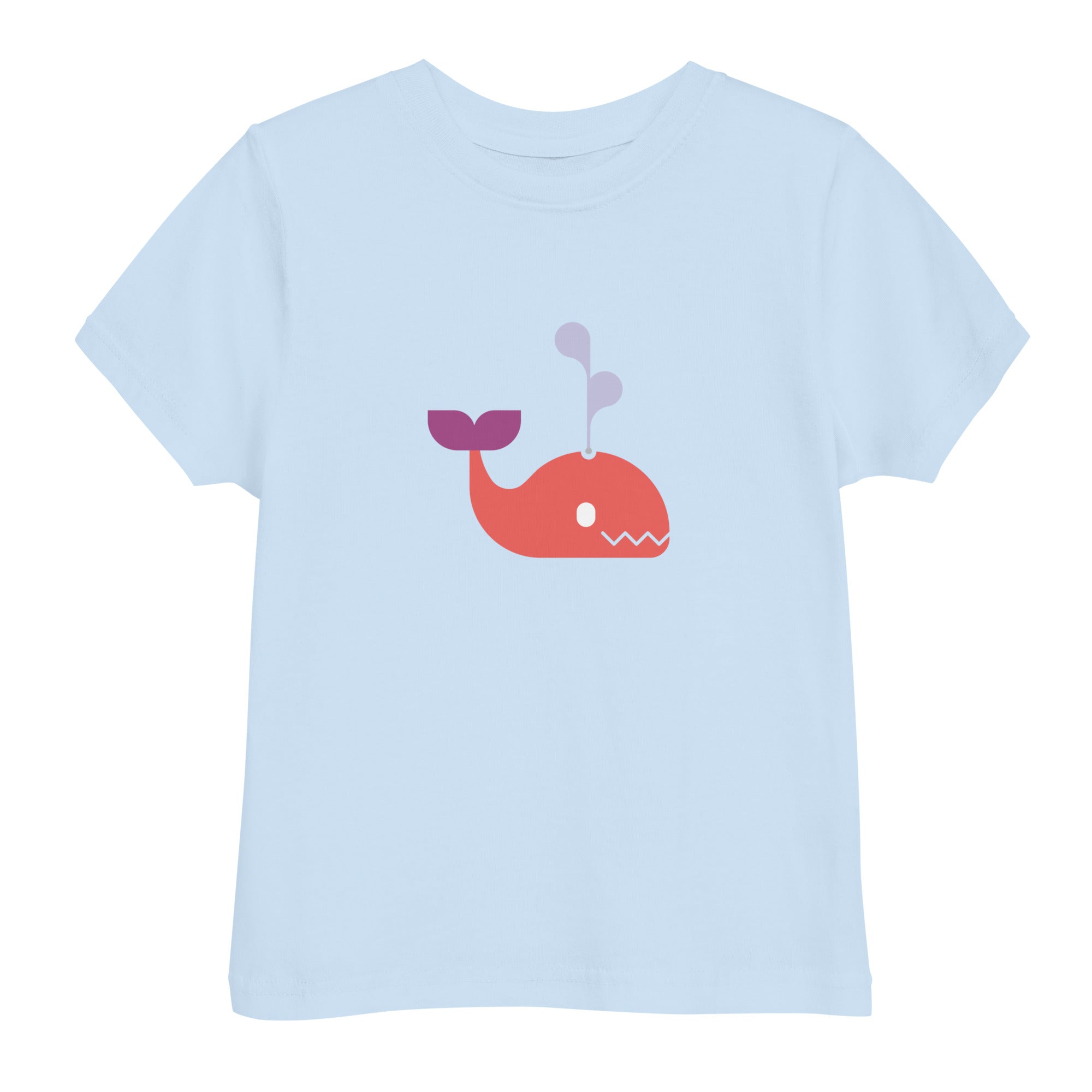 Toddler jersey t shirt Whale