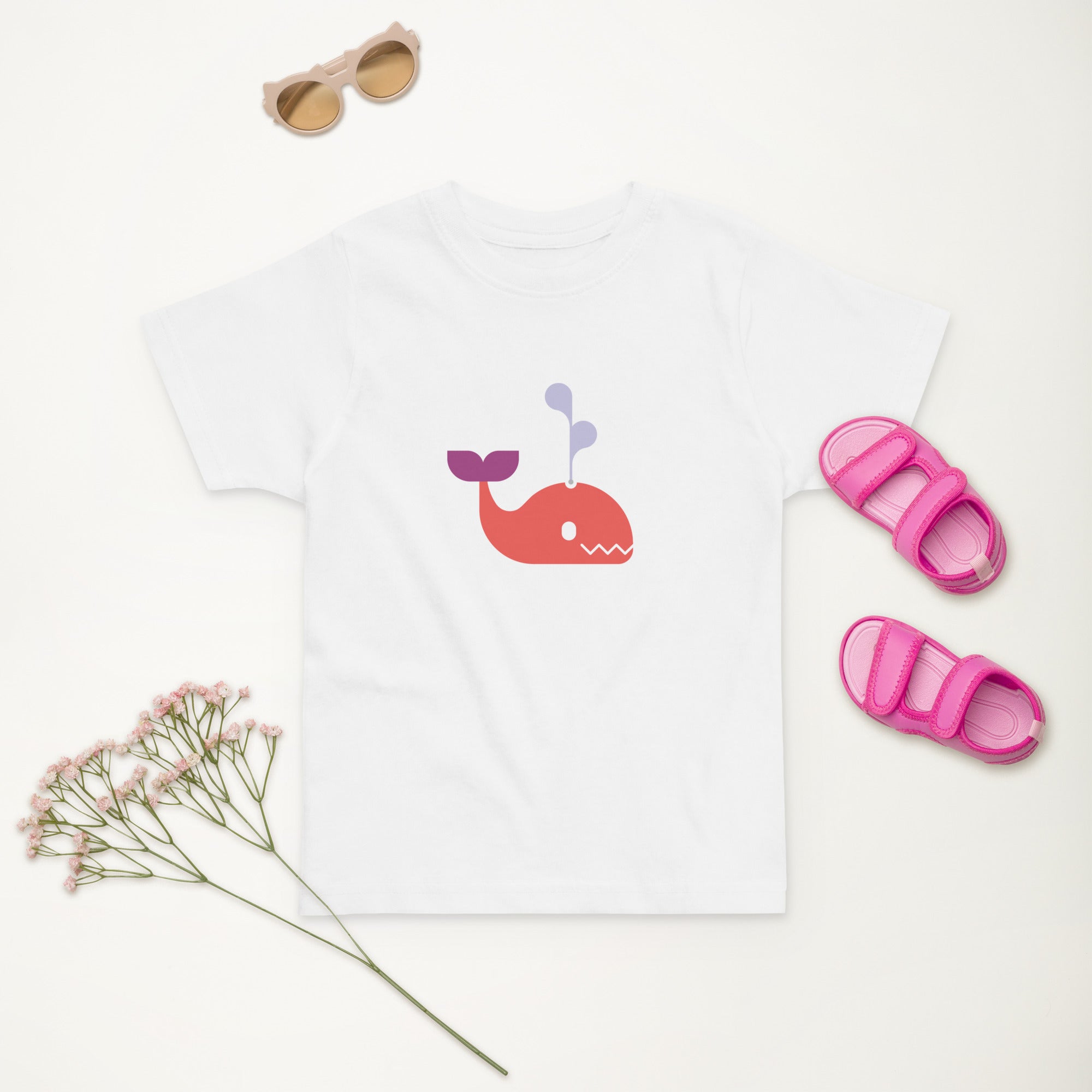 Toddler jersey t shirt Whale