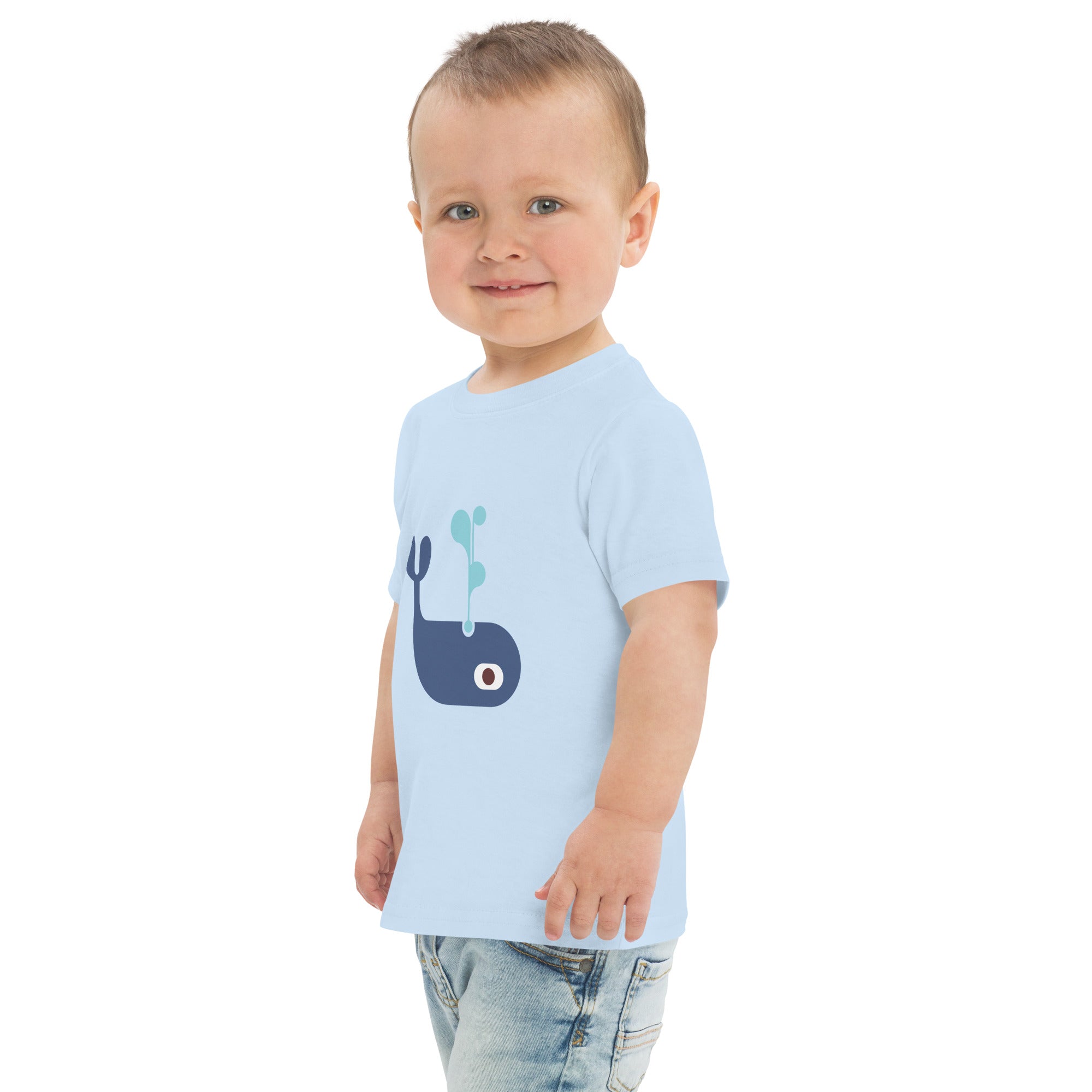 Toddler jersey t shirt Whale II