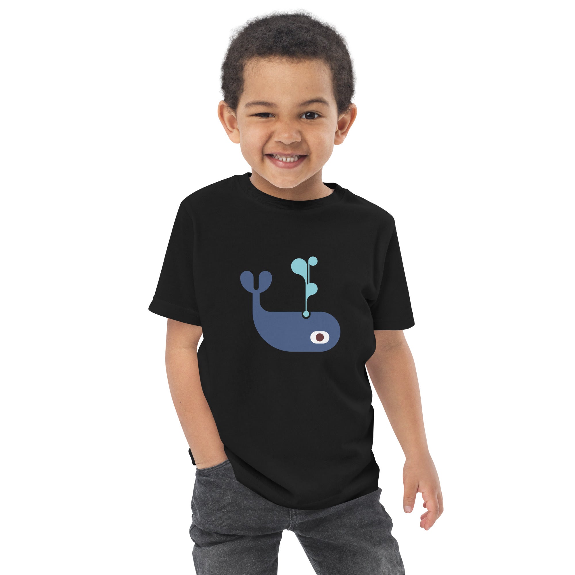Toddler jersey t shirt Whale II