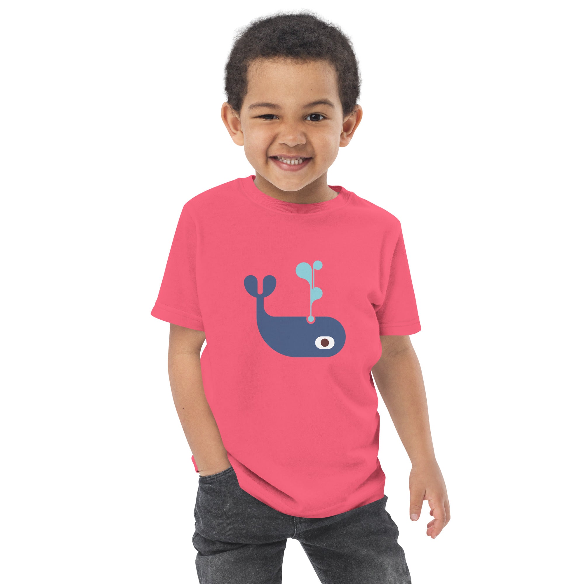 Toddler jersey t shirt Whale II