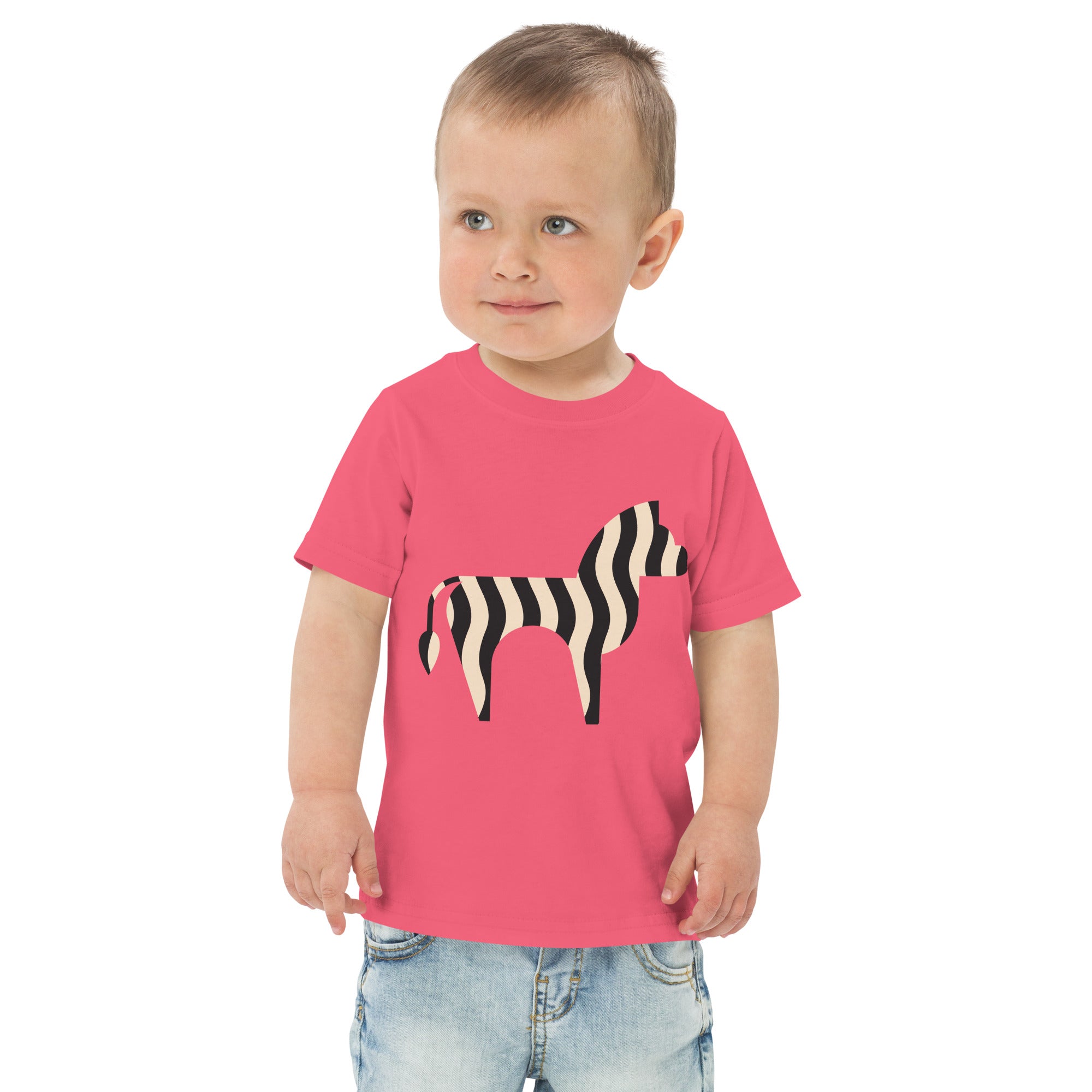 Toddler jersey t shirt Zebra