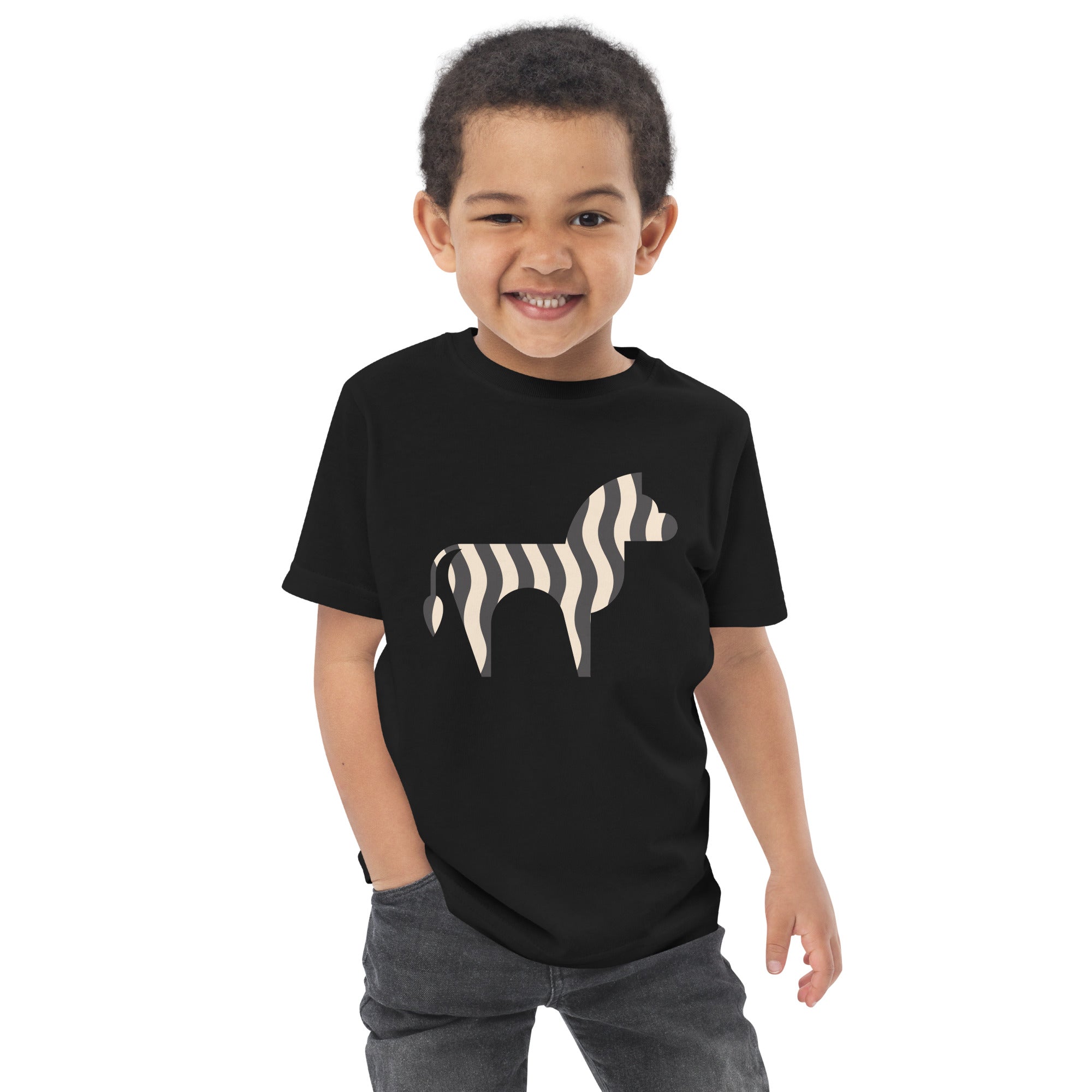 Toddler jersey t shirt Zebra