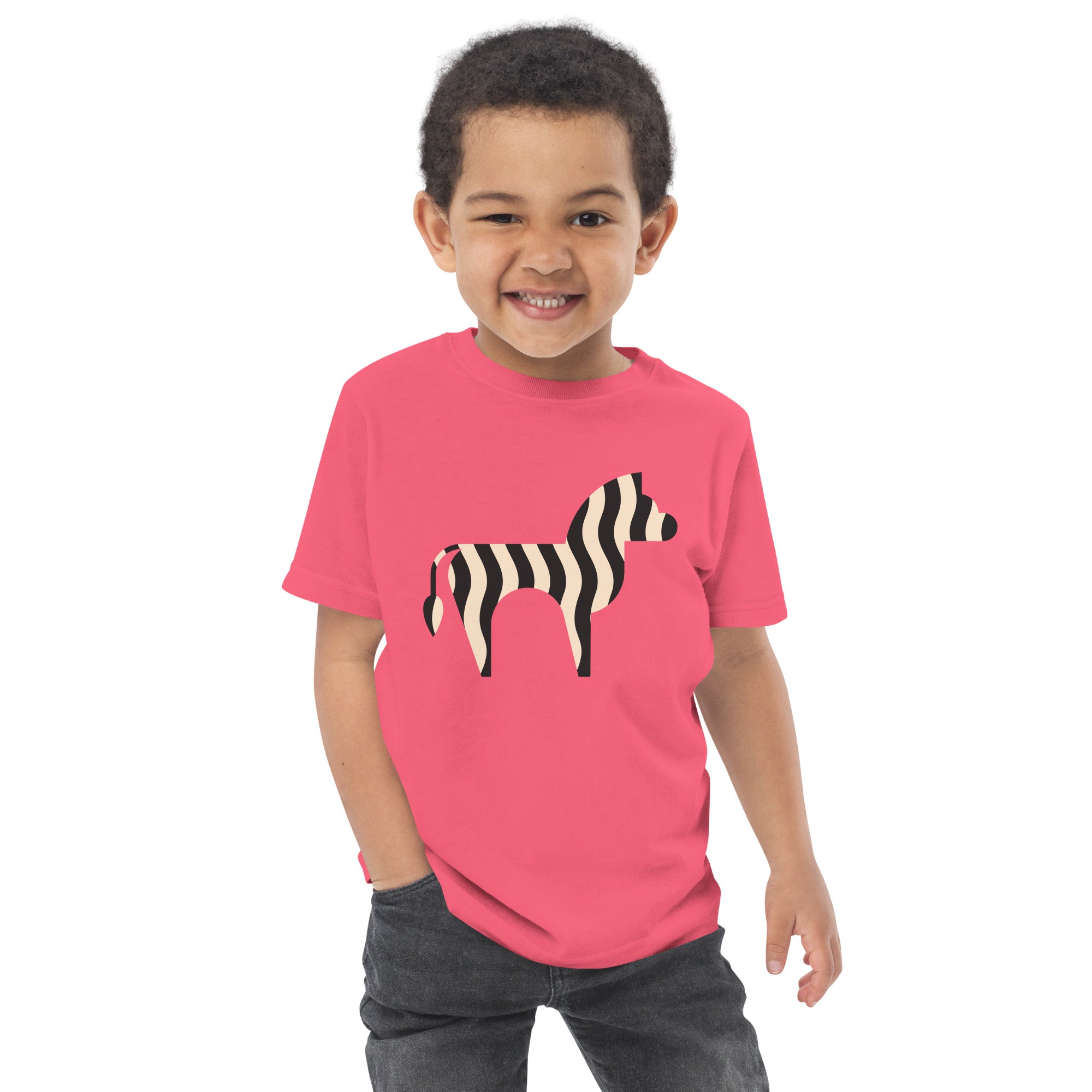 Toddler jersey t shirt Zebra