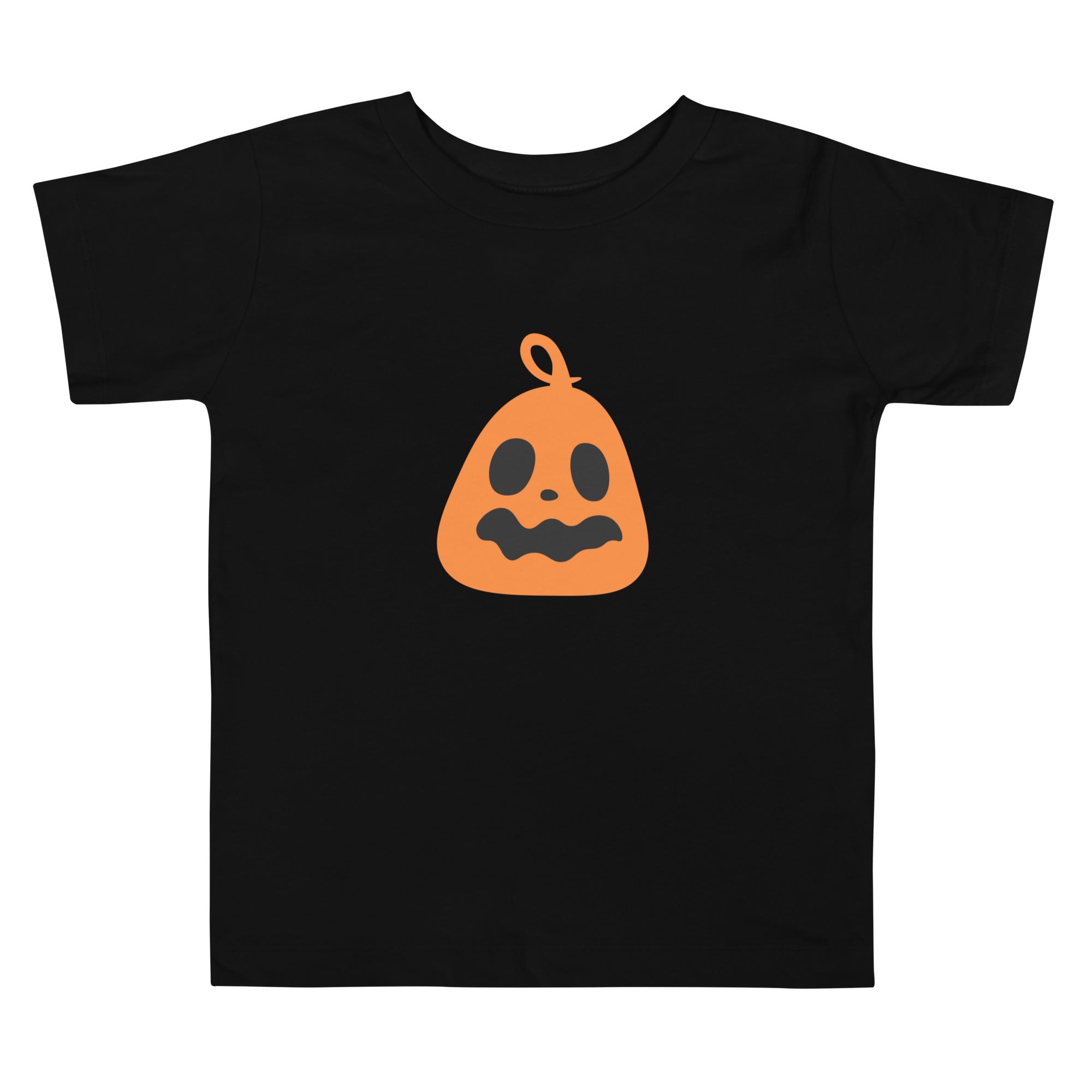 Toddler Short Sleeve Tee Scary Pumpkin IV
